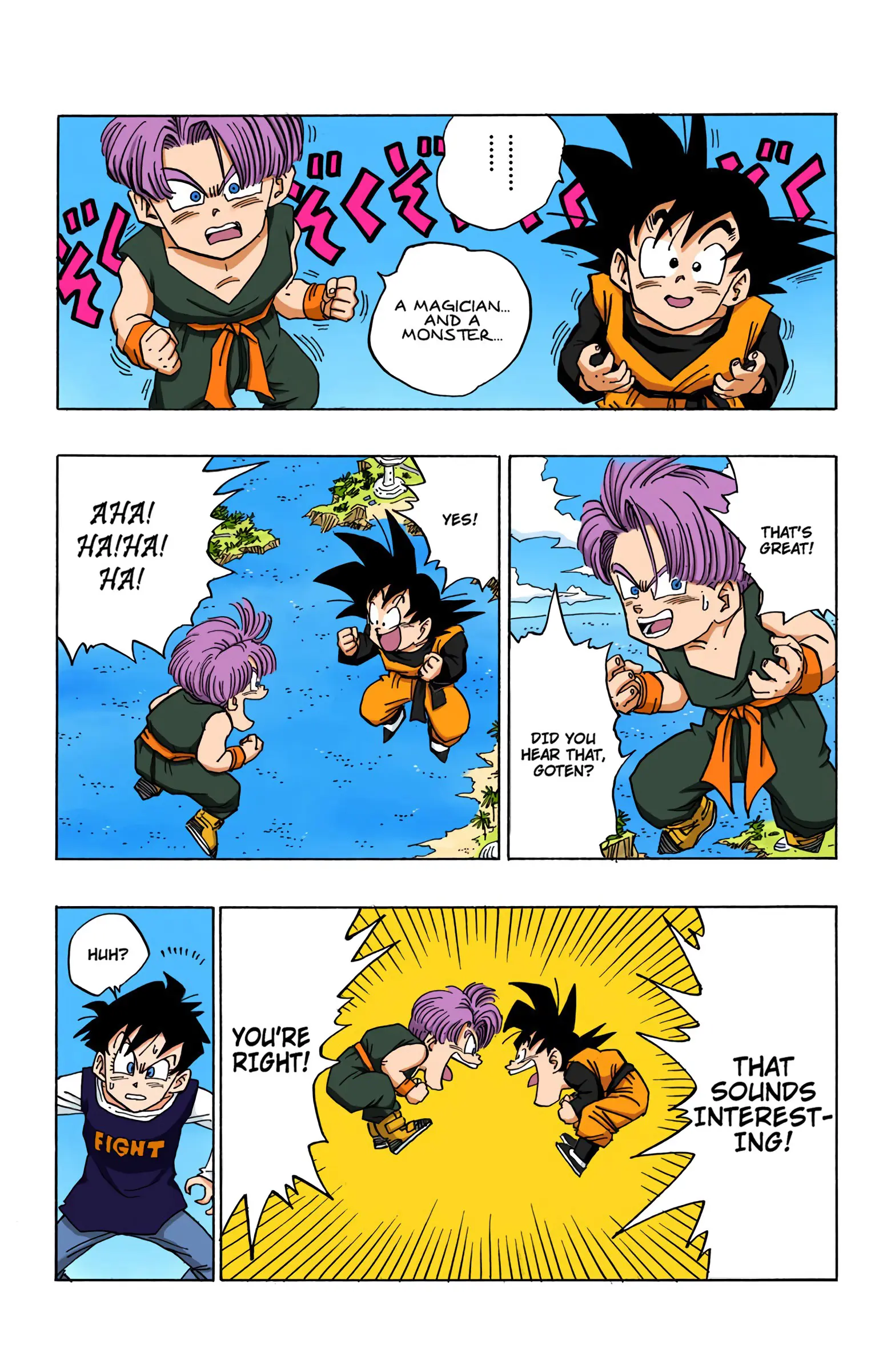 DBZ Majin Buu Saga Colored Manga, chapter 454, page 11