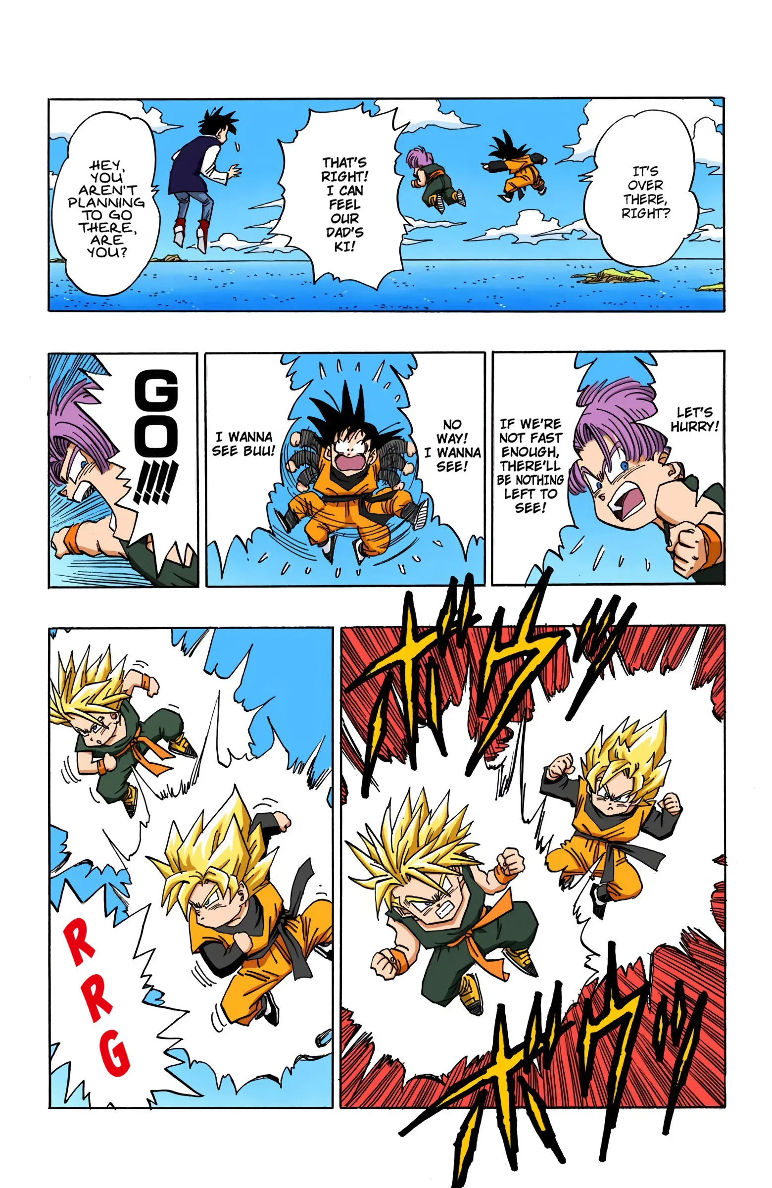 DBZ Majin Buu Saga Colored Manga, chapter 454, page 12