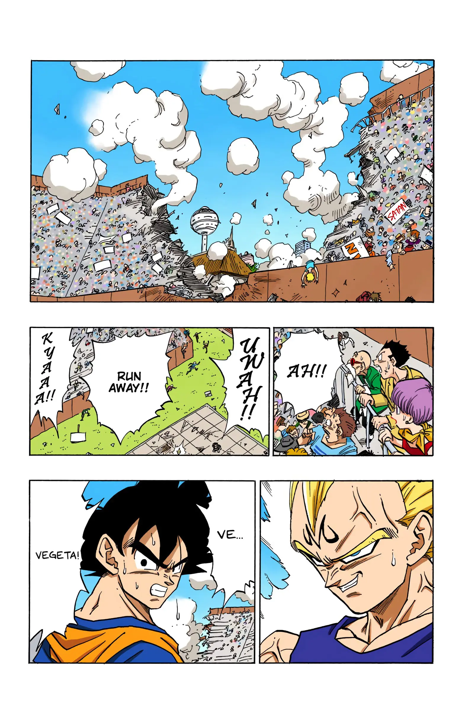 DBZ Majin Buu Saga Colored Manga, chapter 456, page 13