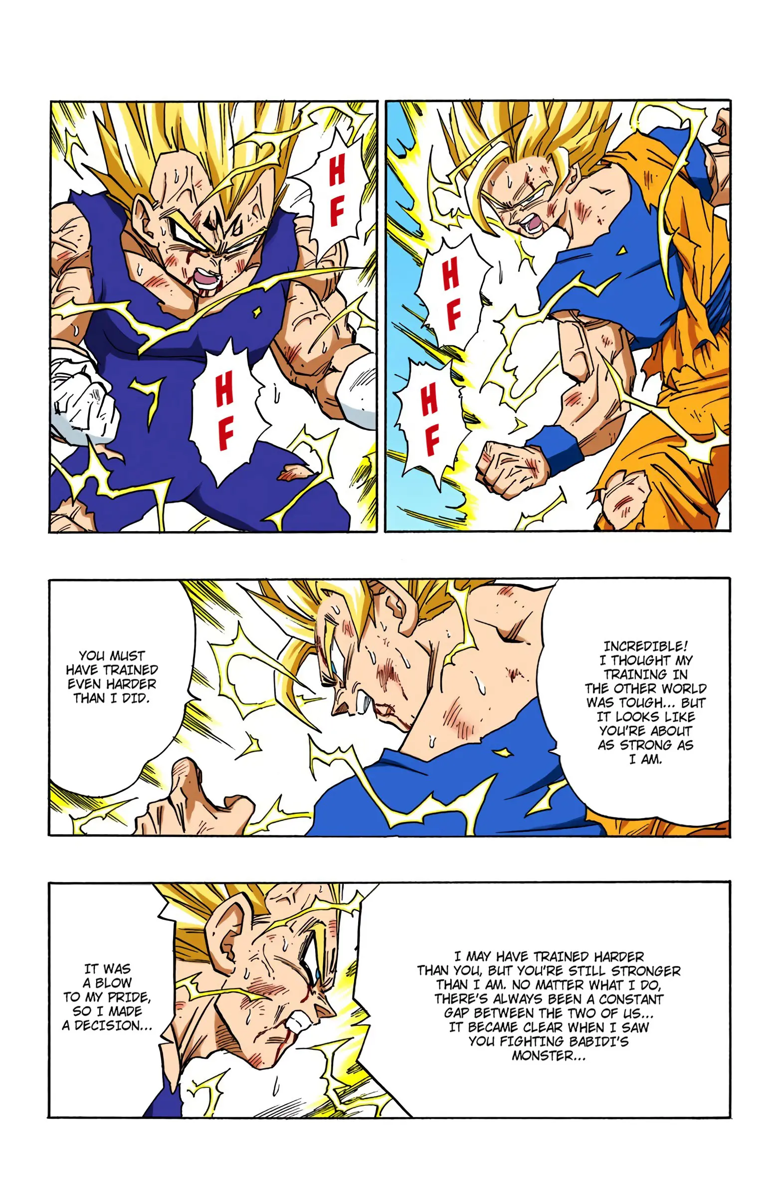 DBZ Majin Buu Saga Colored Manga, chapter 459, page 10