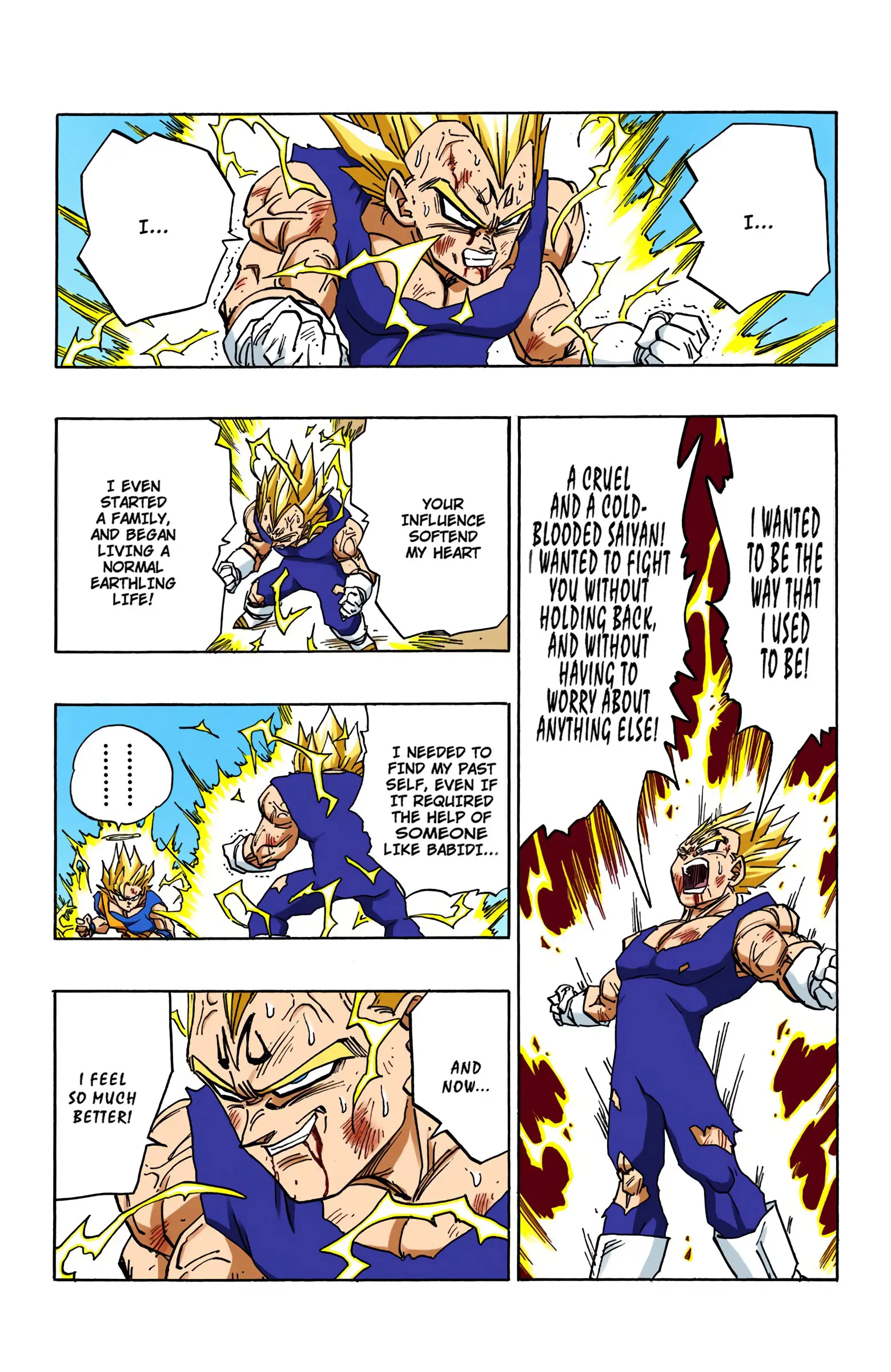 DBZ Majin Buu Saga Colored Manga, chapter 459, page 12