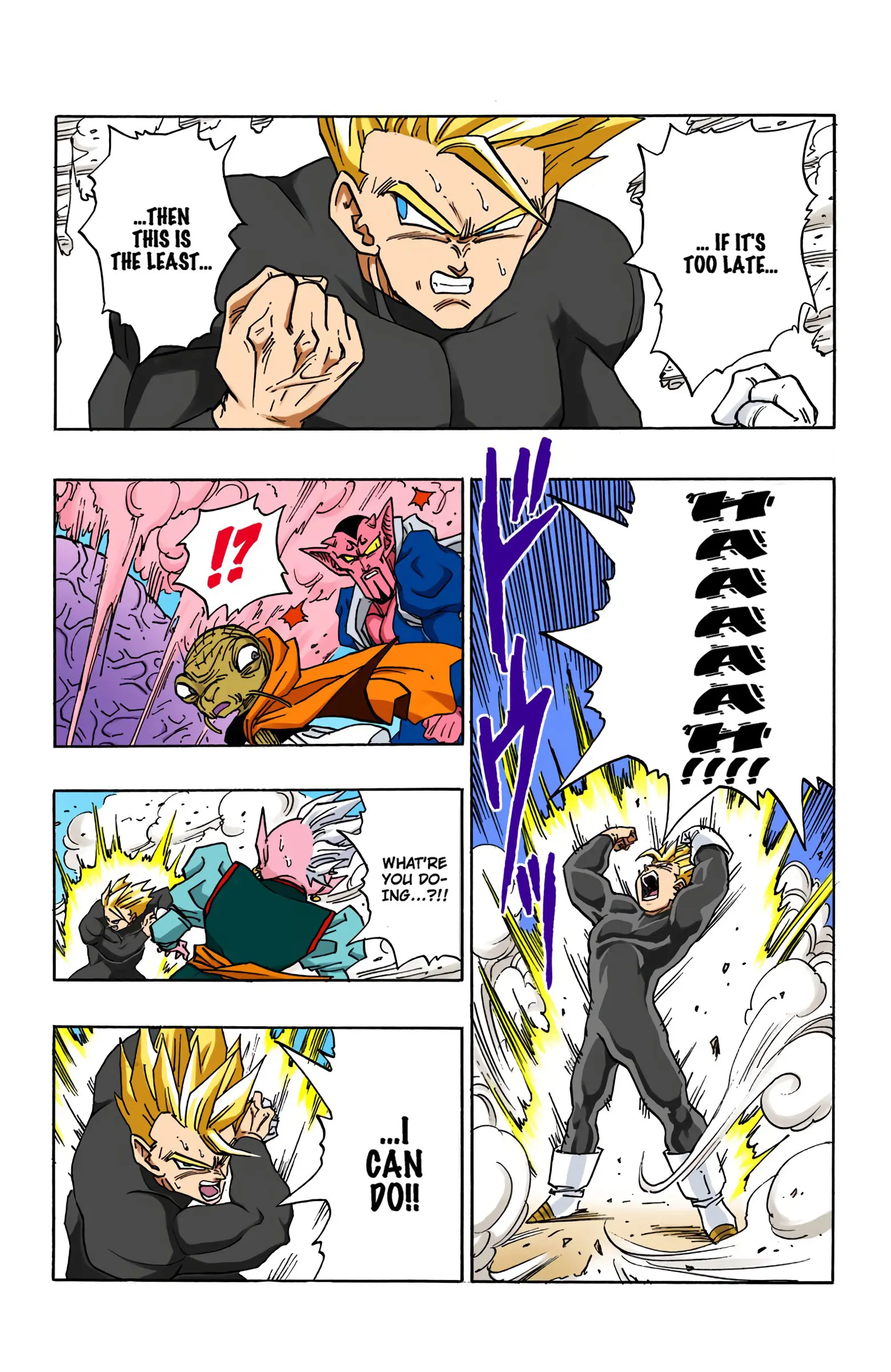 DBZ Majin Buu Saga Colored Manga, chapter 460, page 5