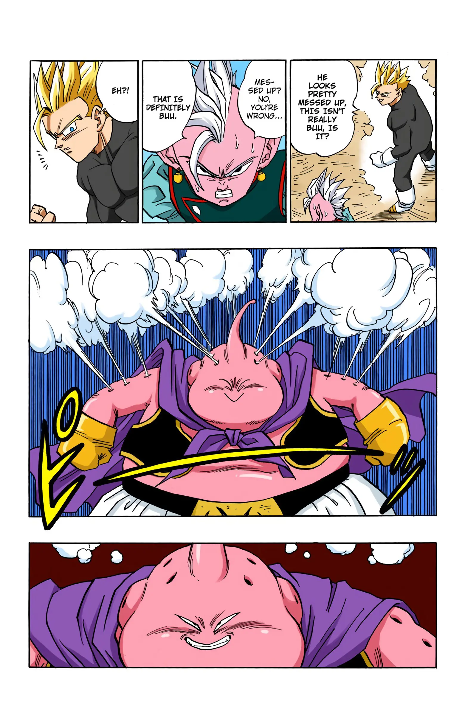 DBZ Majin Buu Saga Colored Manga, chapter 461, page 10