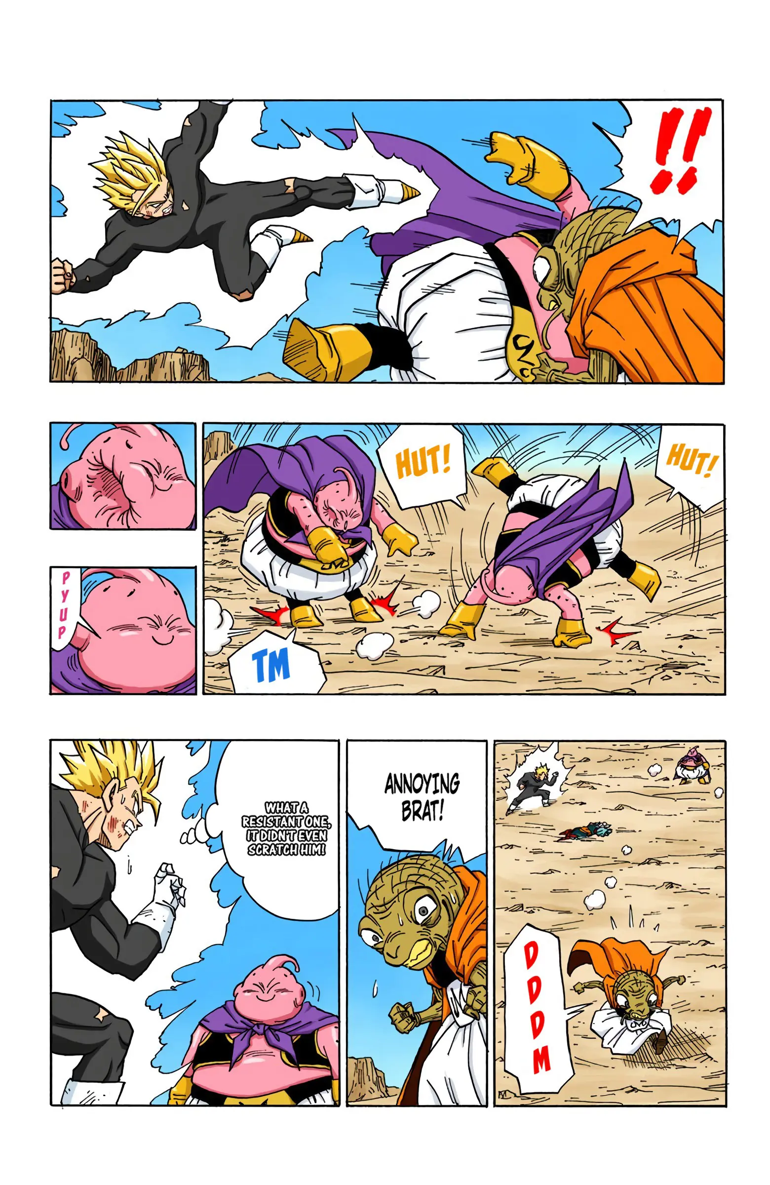 DBZ Majin Buu Saga Colored Manga, chapter 463, page 5