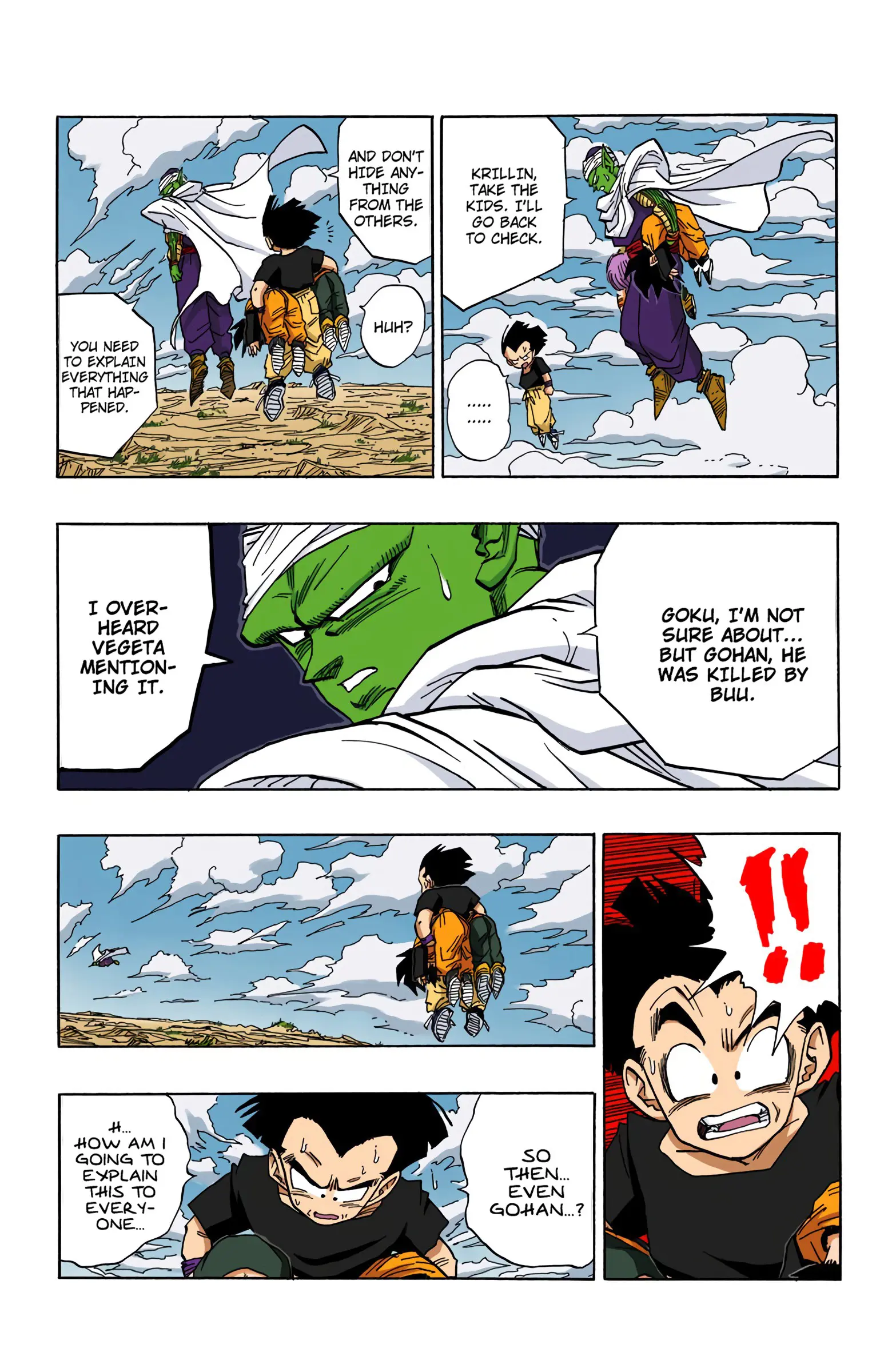 DBZ Majin Buu Saga Colored Manga, chapter 468, page 5