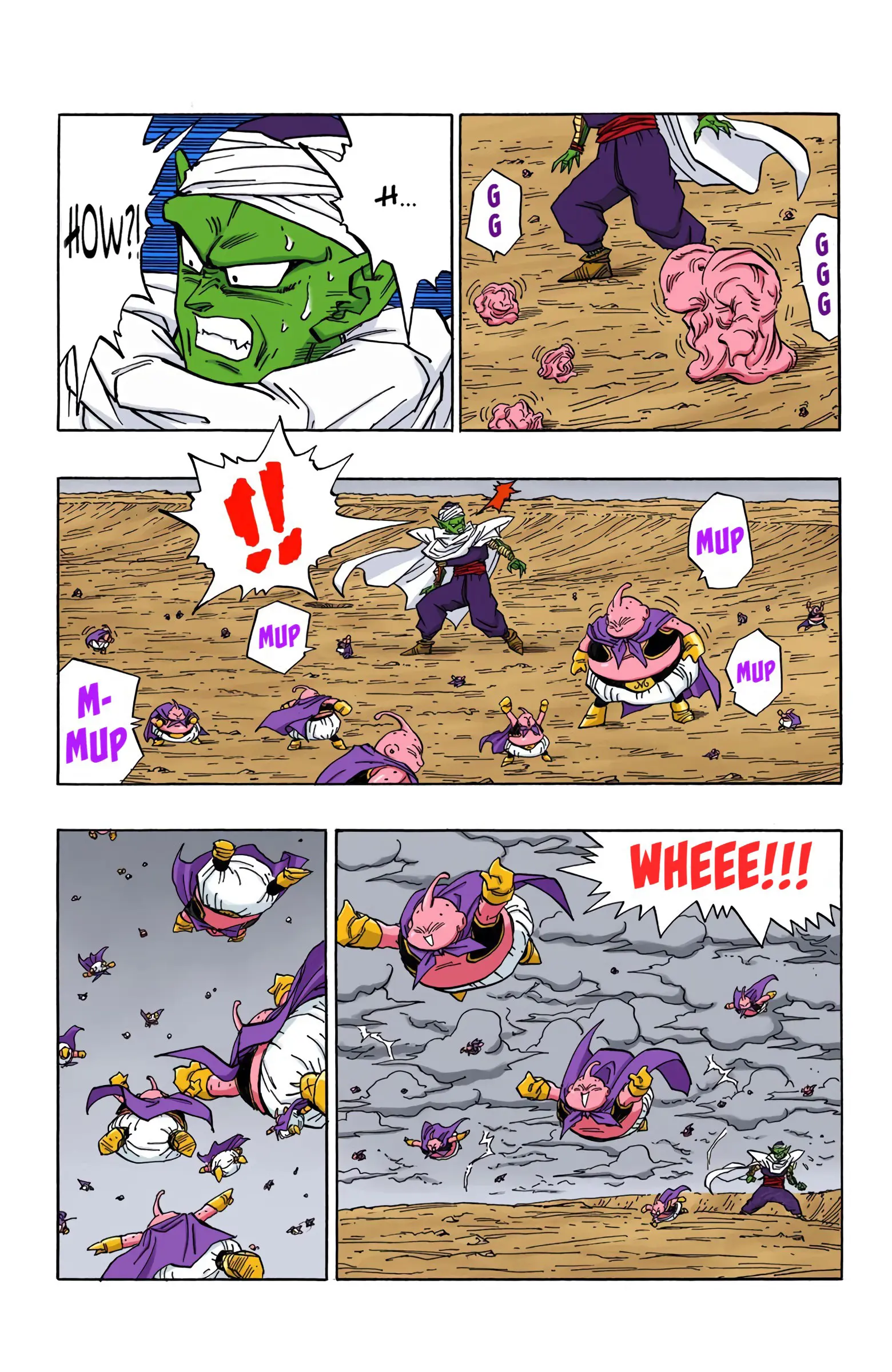 DBZ Majin Buu Saga Colored Manga, chapter 468, page 8