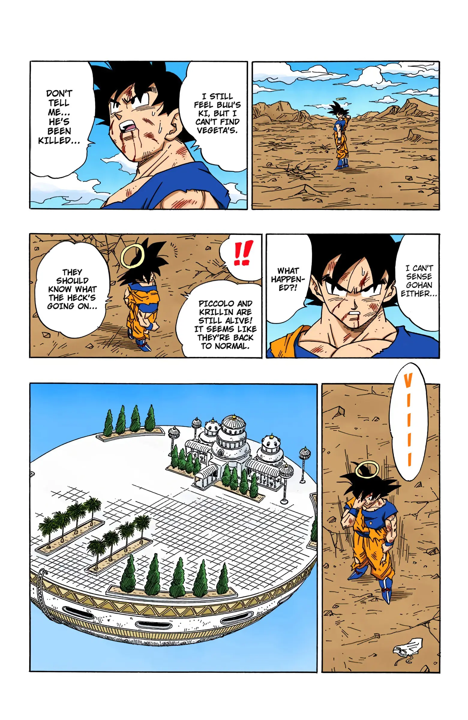 DBZ Majin Buu Saga Colored Manga, chapter 469, page 2