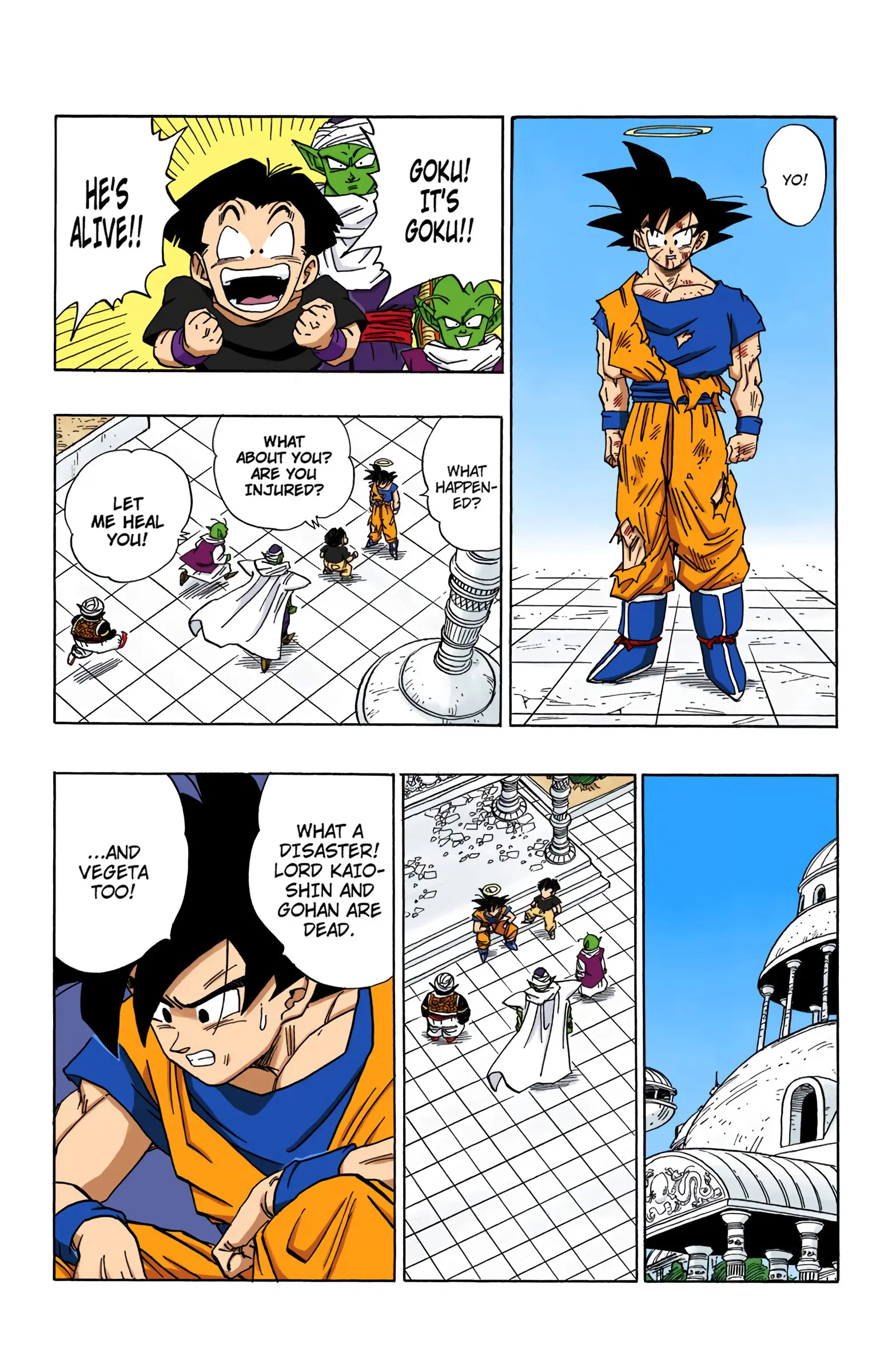 DBZ Majin Buu Saga Colored Manga, chapter 469, page 4