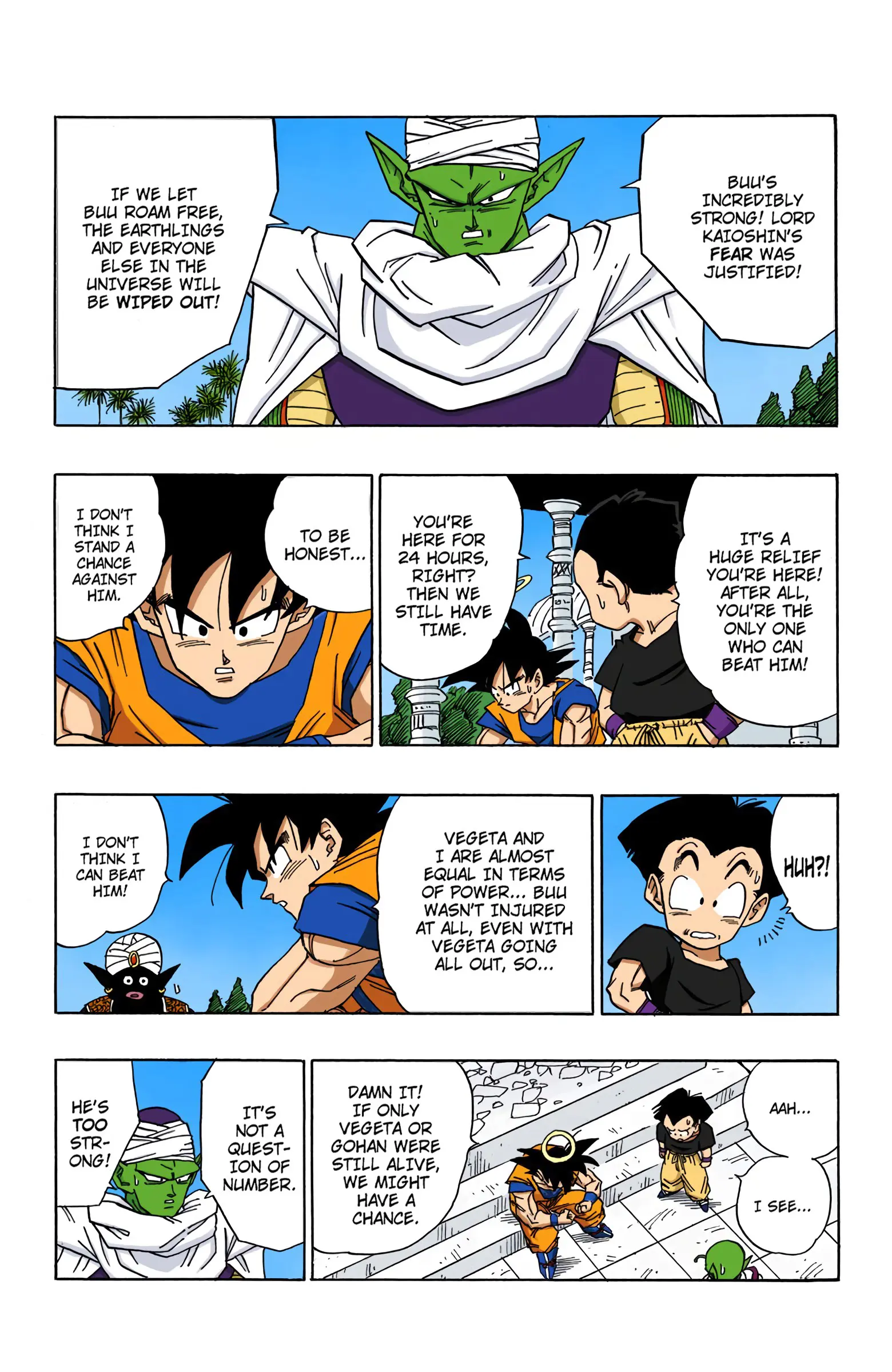 DBZ Majin Buu Saga Colored Manga, chapter 469, page 5