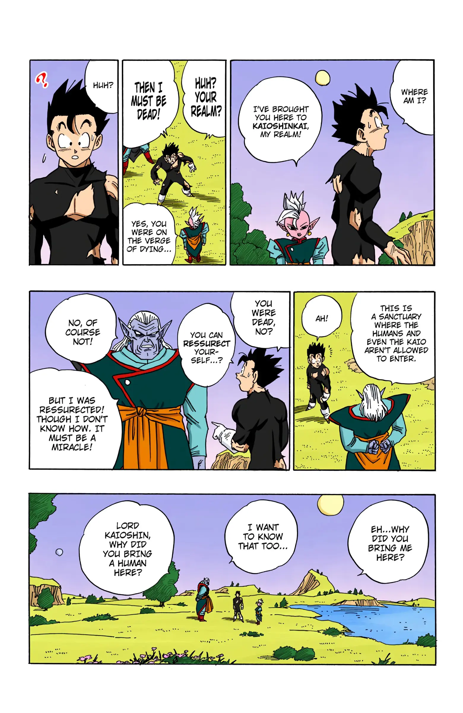 DBZ Majin Buu Saga Colored Manga, chapter 471, page 9
