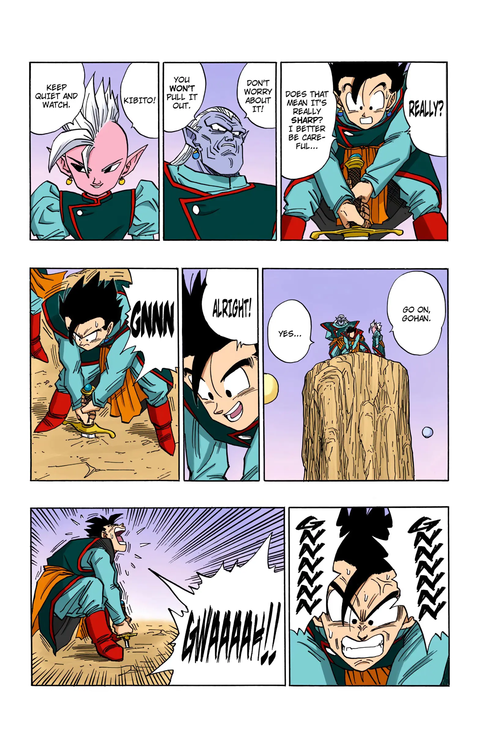 DBZ Majin Buu Saga Colored Manga, chapter 472, page 2
