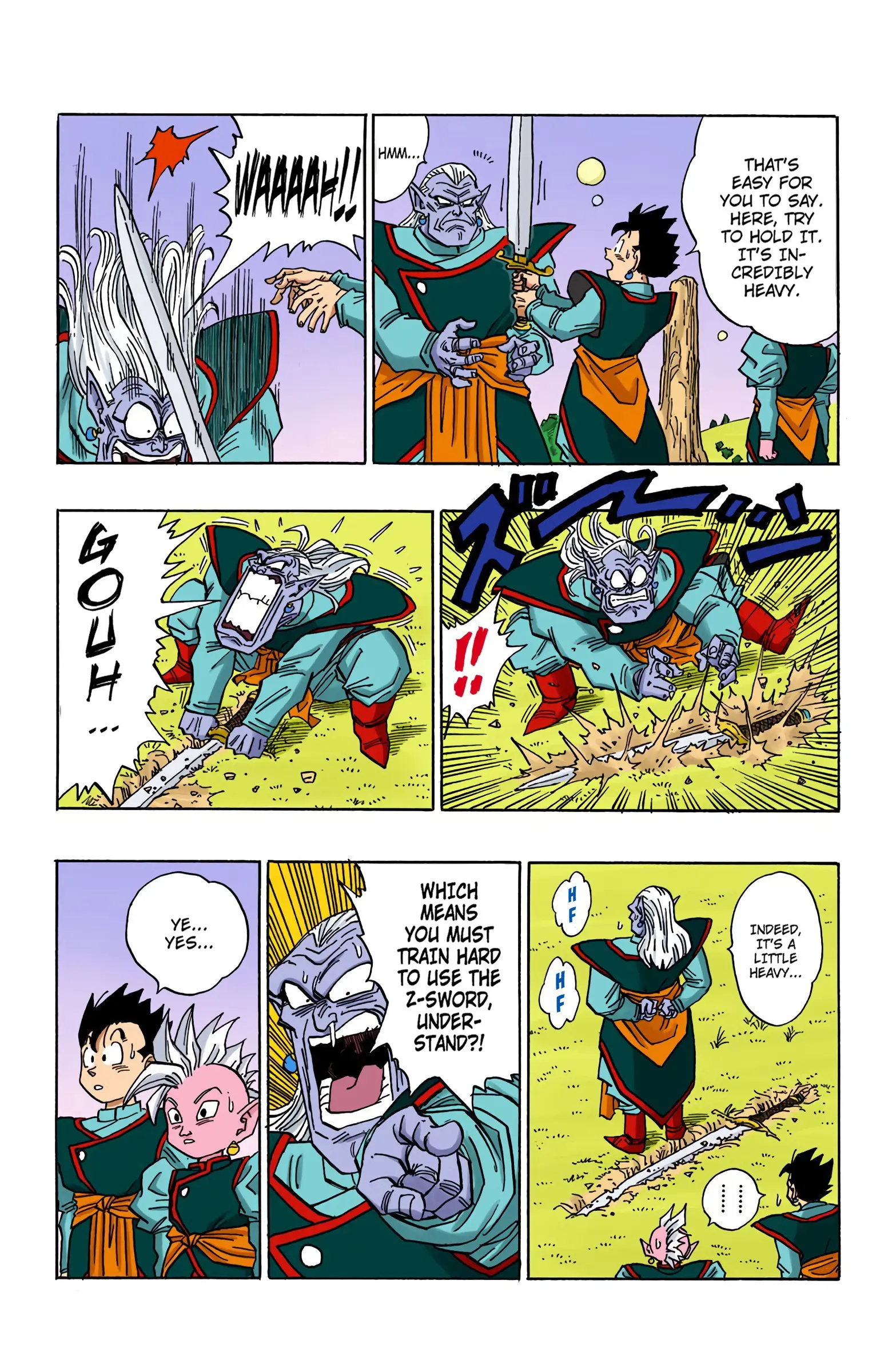 DBZ Majin Buu Saga Colored Manga, chapter 472, page 7
