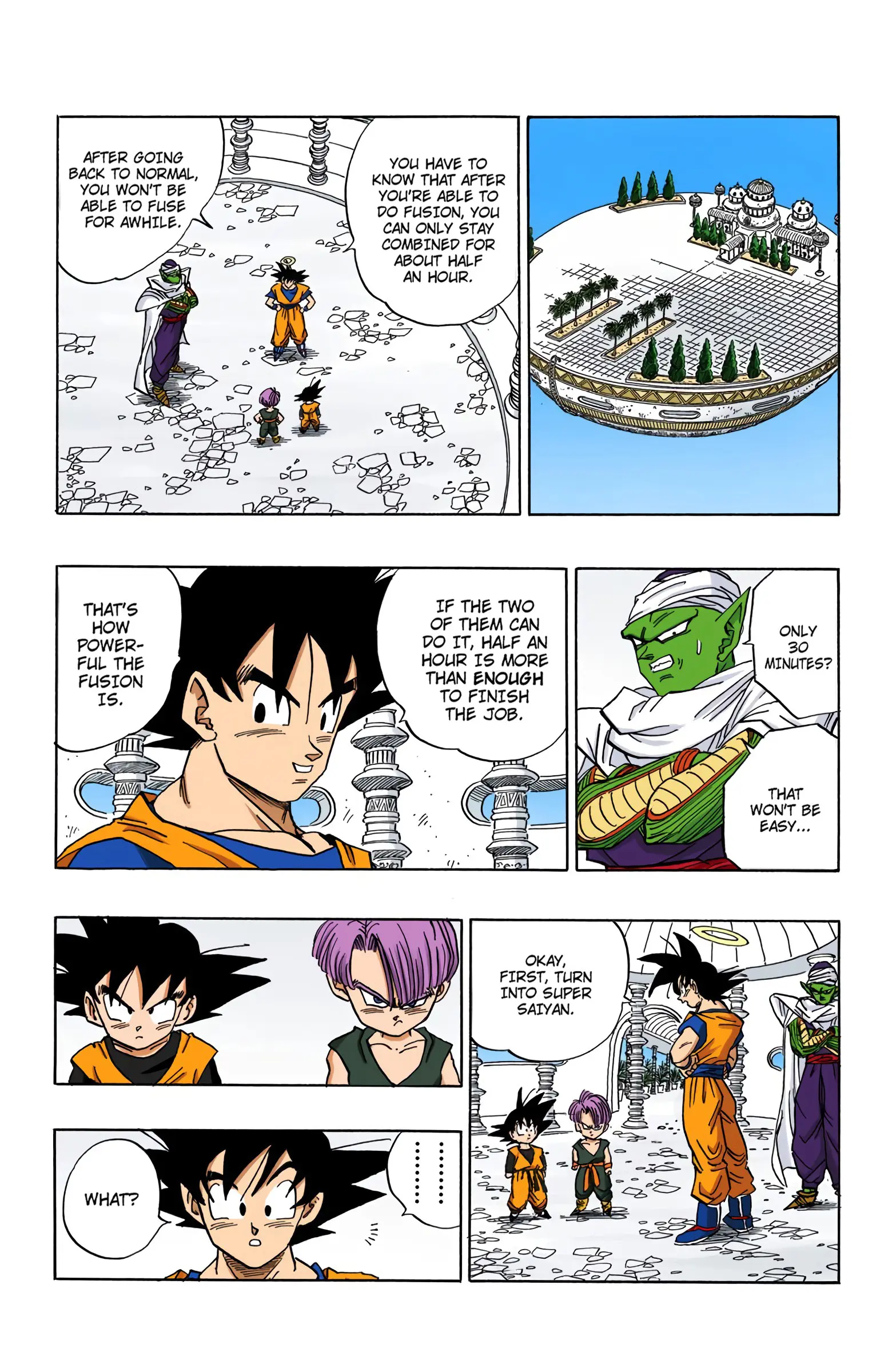 DBZ Majin Buu Saga Colored Manga, chapter 472, page 8
