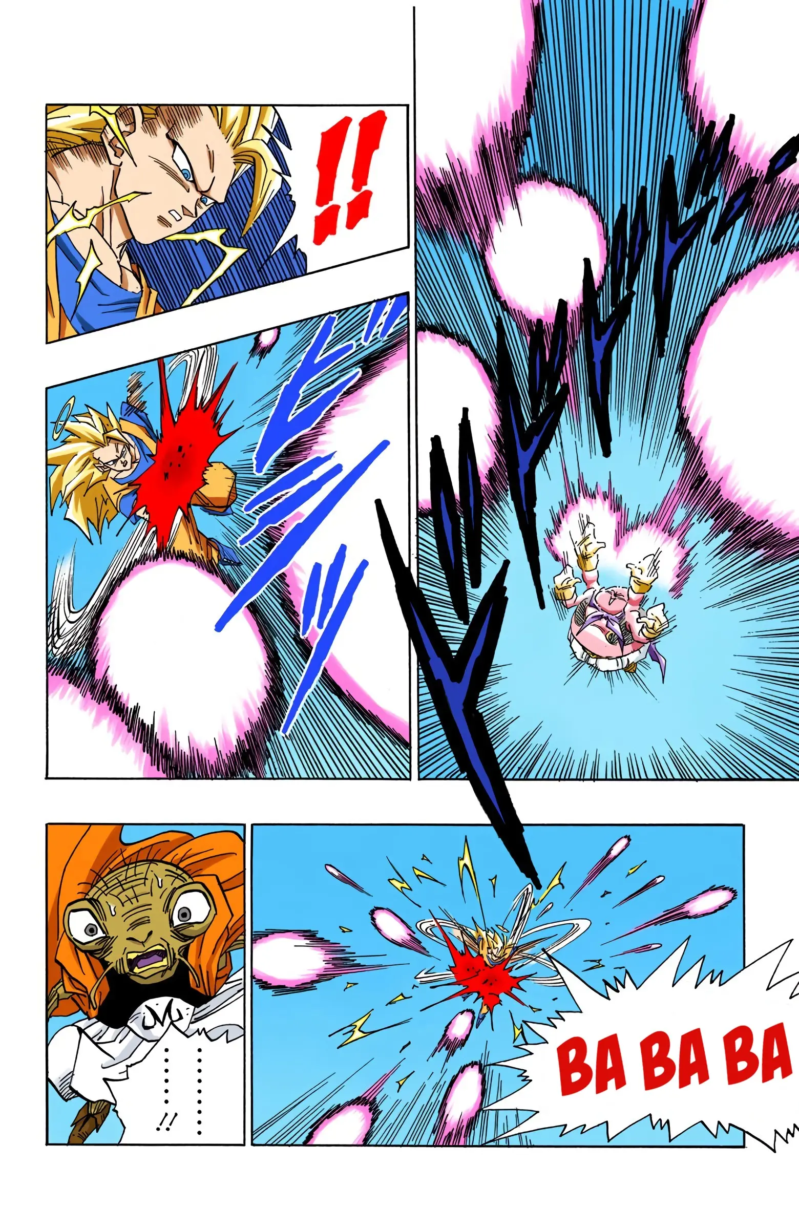 DBZ Majin Buu Saga Colored Manga, chapter 474, page 12
