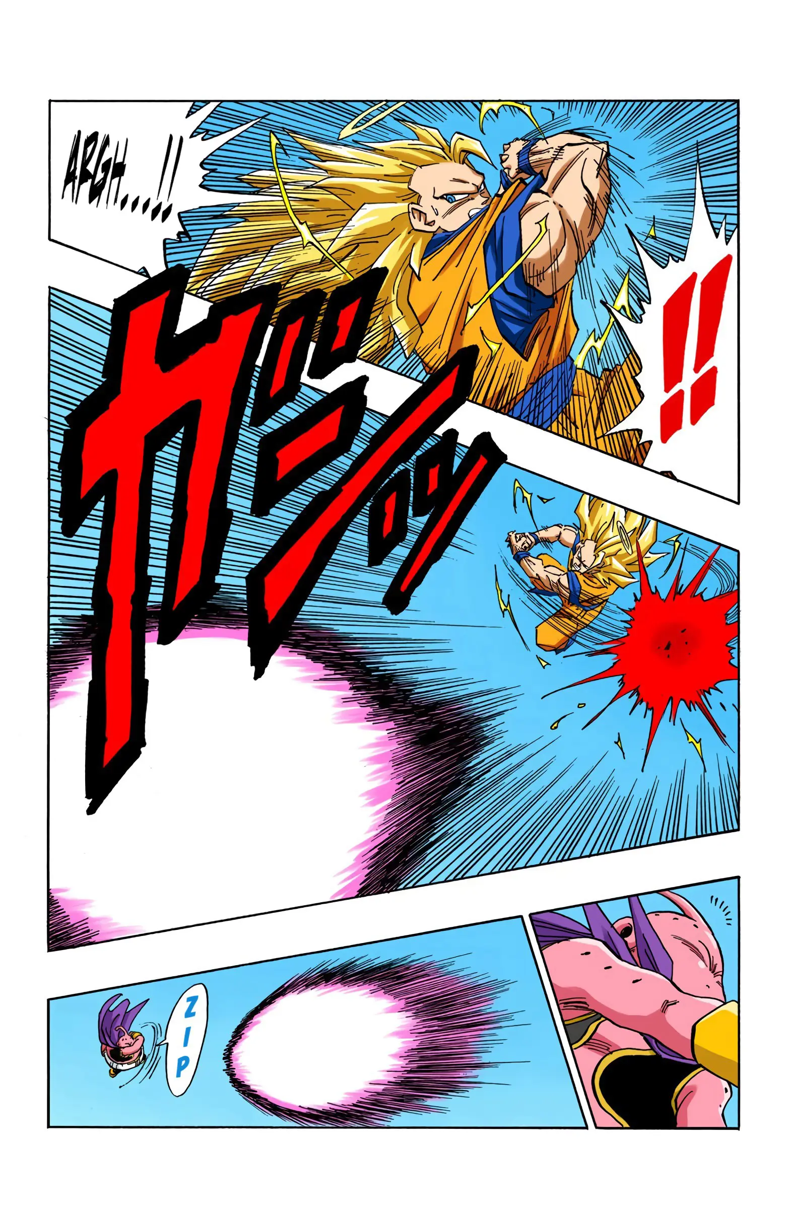DBZ Majin Buu Saga Colored Manga, chapter 475, page 6