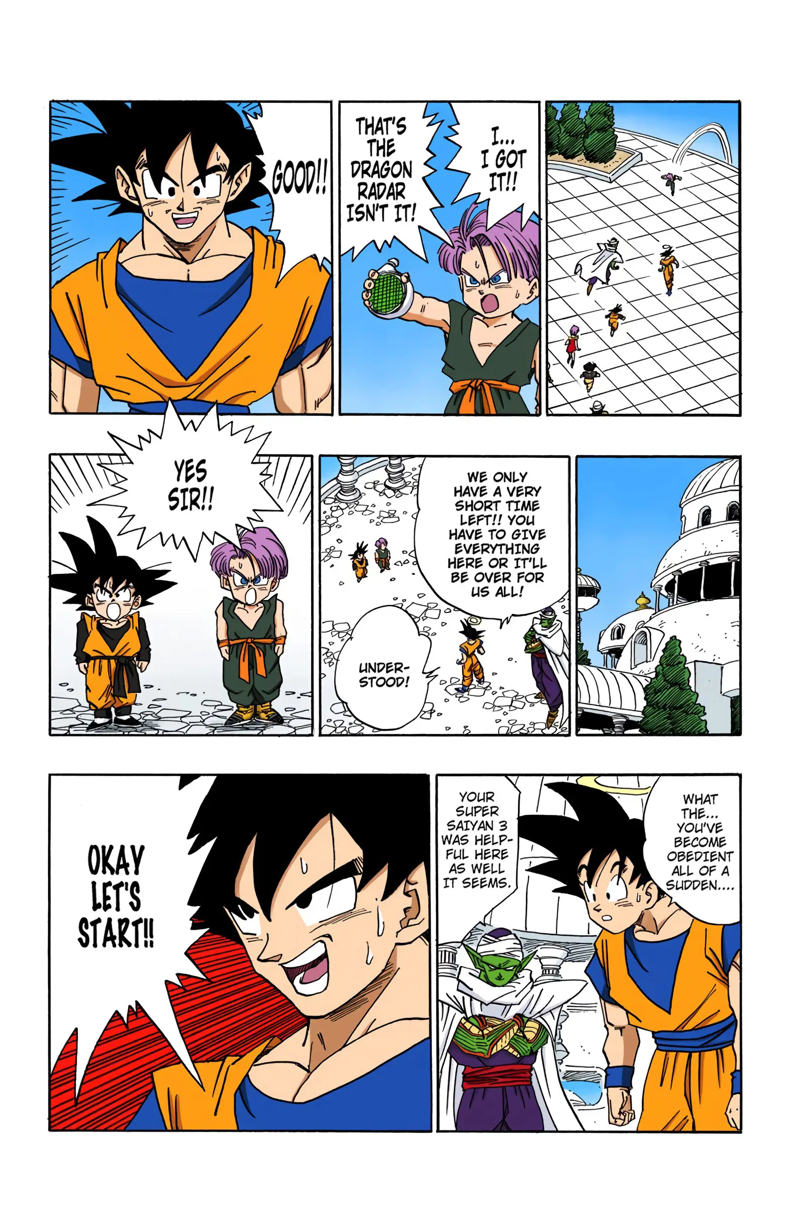 DBZ Majin Buu Saga Colored Manga, chapter 476, page 13