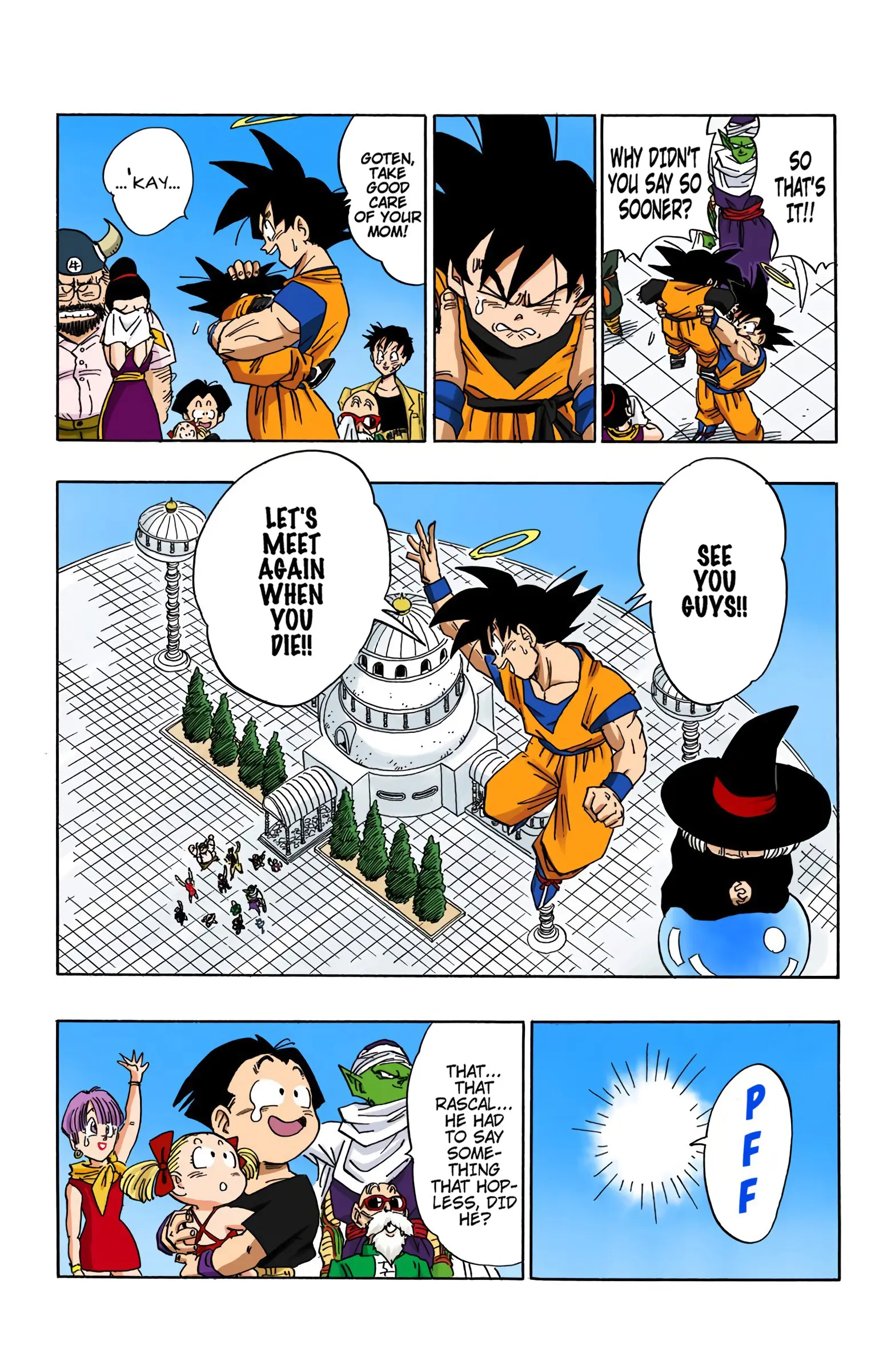 DBZ Majin Buu Saga Colored Manga, chapter 477, page 13