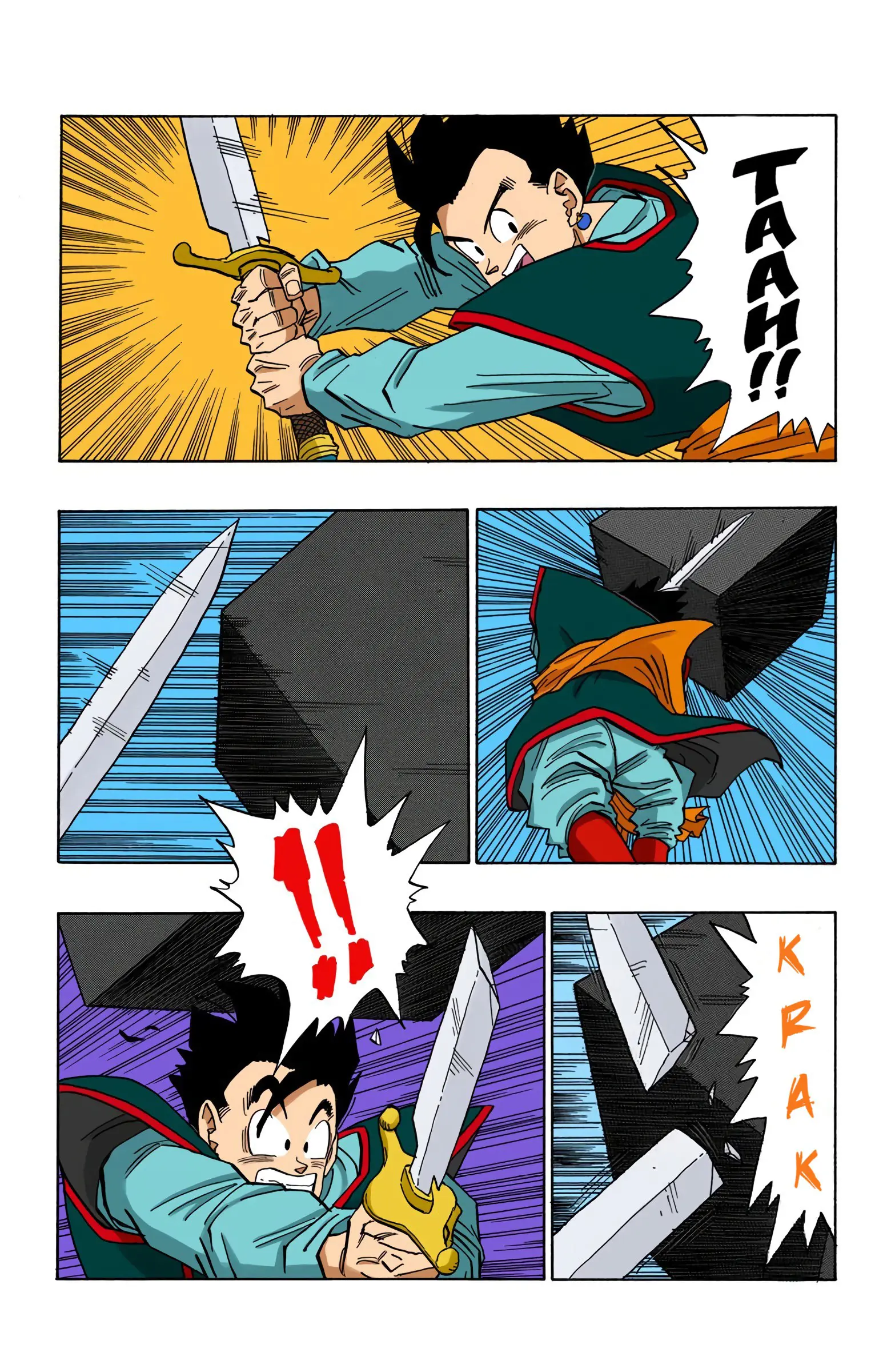 DBZ Majin Buu Saga Colored Manga, chapter 479, page 3