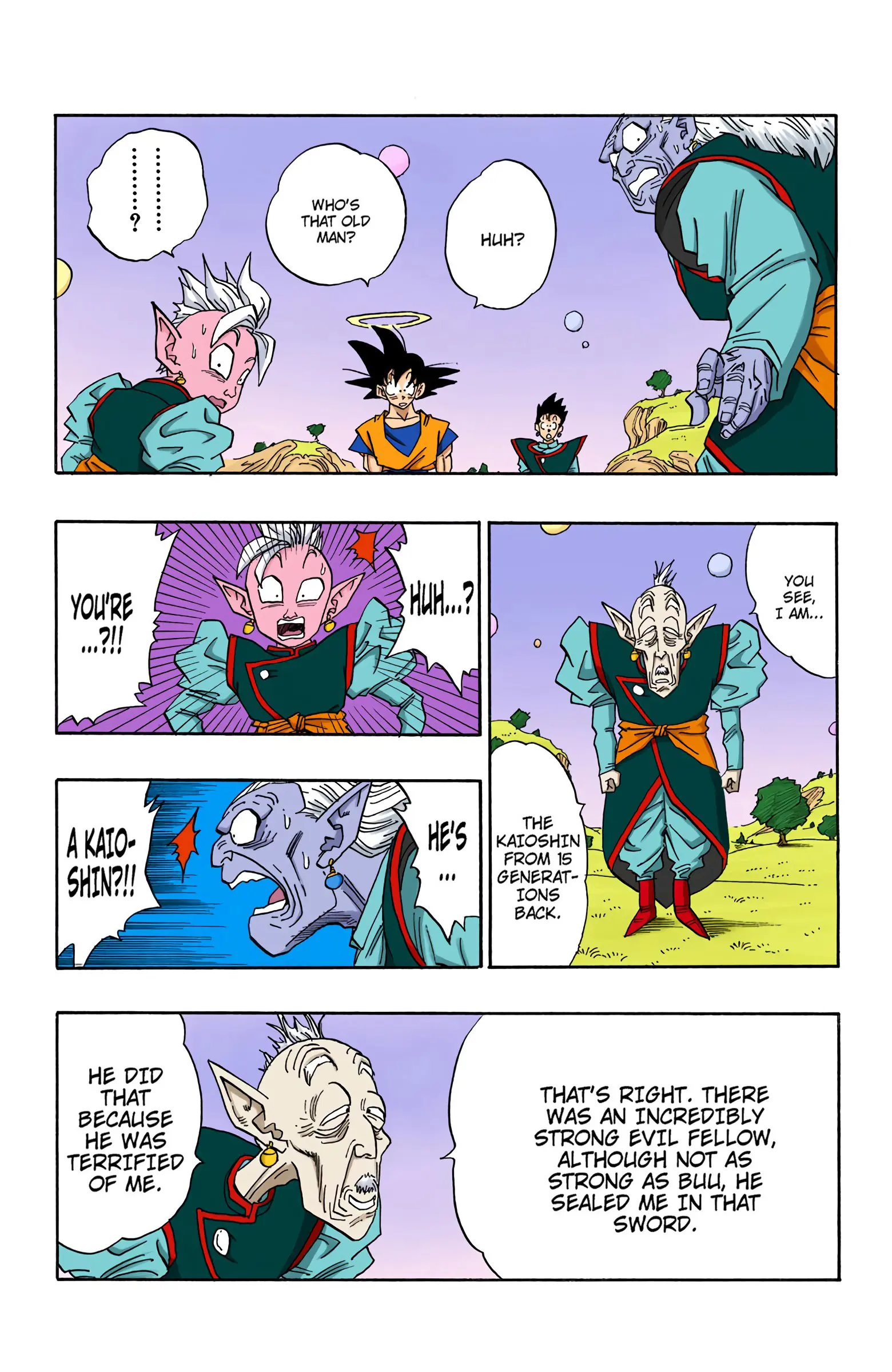 DBZ Majin Buu Saga Colored Manga, chapter 479, page 6