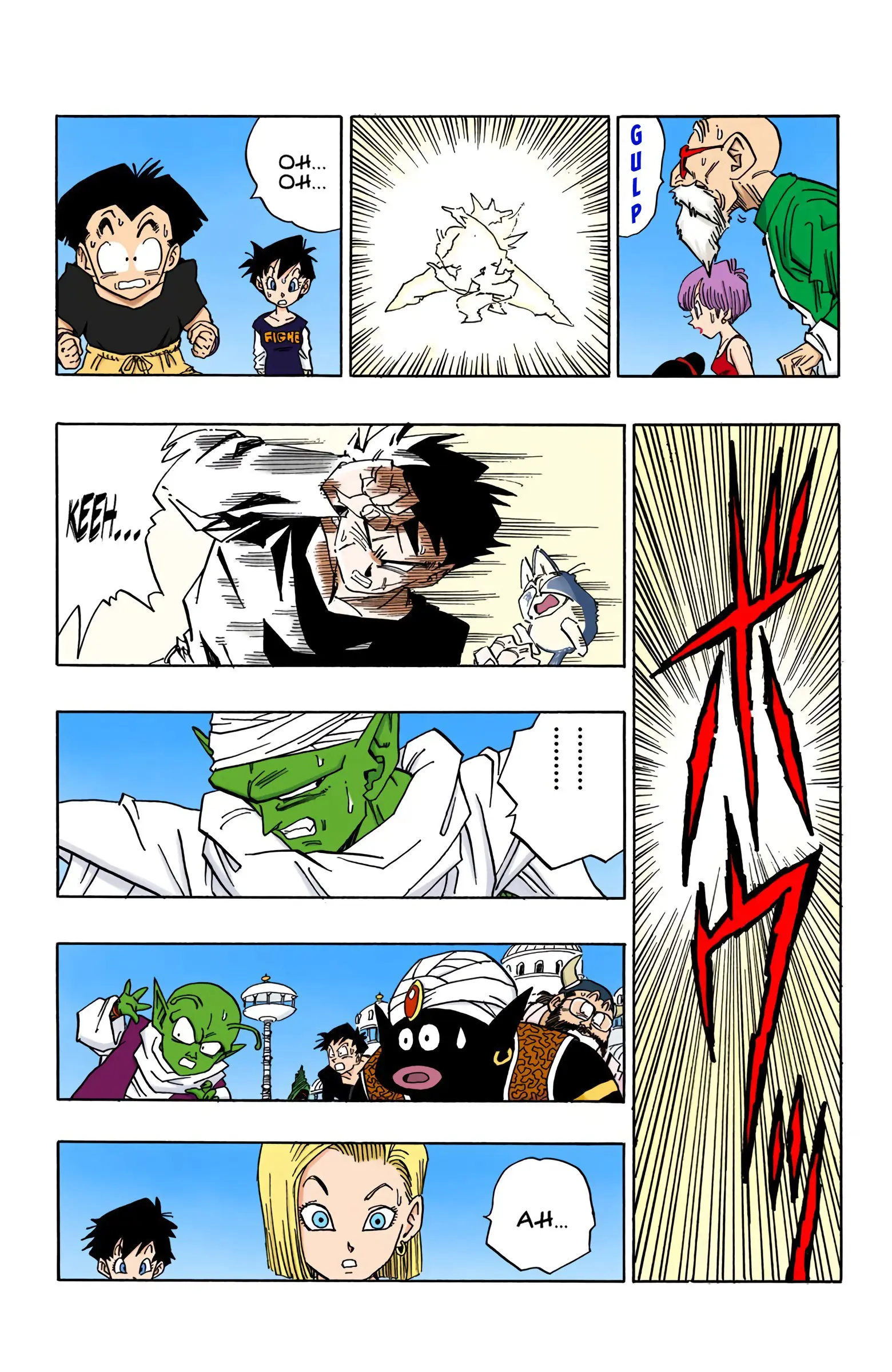 DBZ Majin Buu Saga Colored Manga, chapter 480, page 4