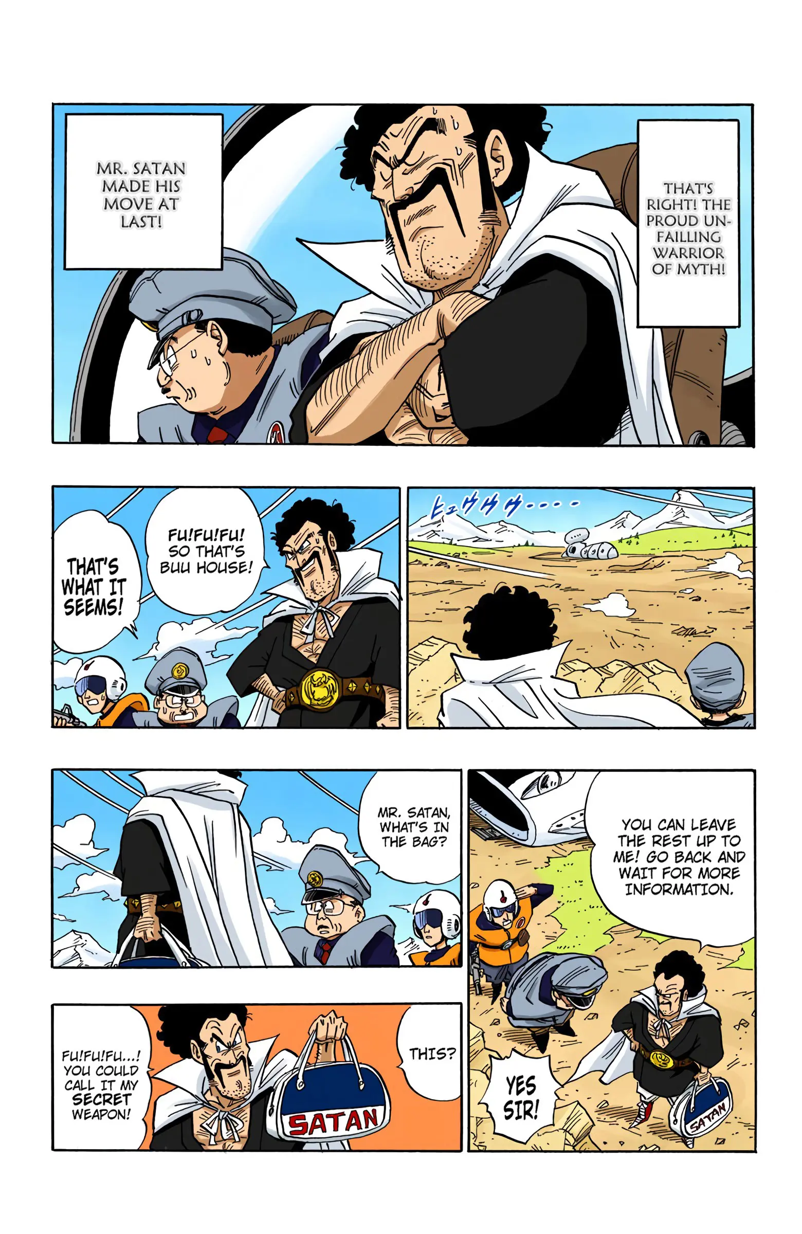 DBZ Majin Buu Saga Colored Manga, chapter 481, page 3