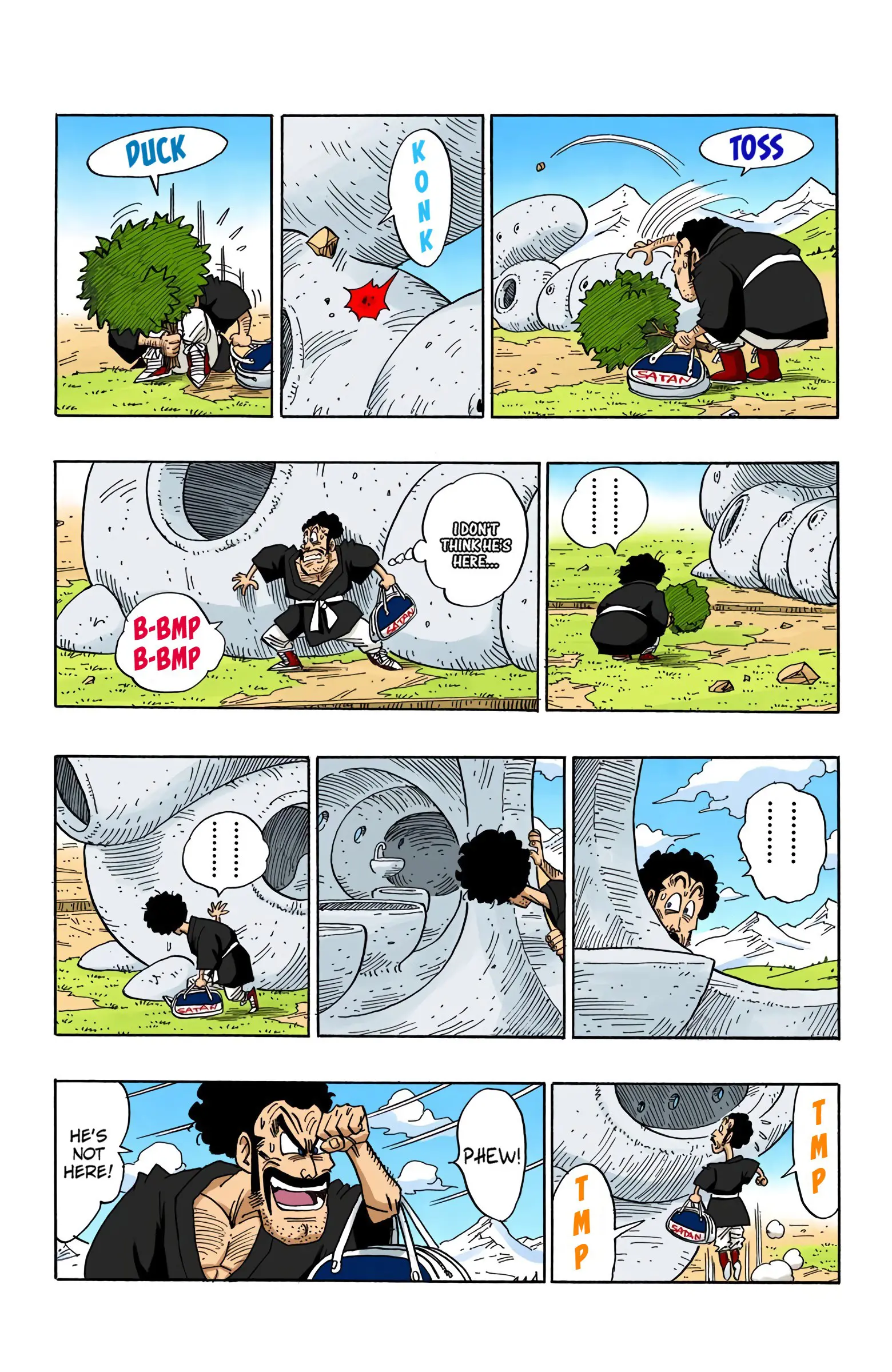 DBZ Majin Buu Saga Colored Manga, chapter 481, page 6