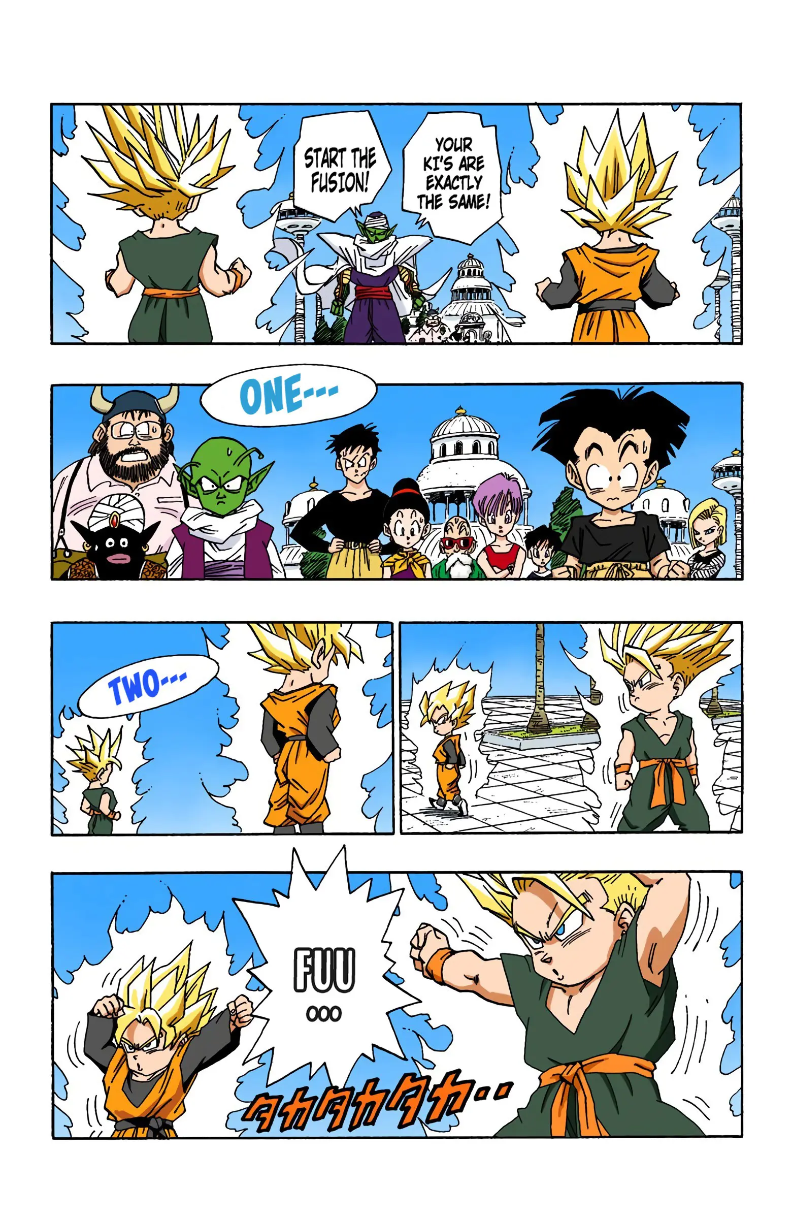 DBZ Majin Buu Saga Colored Manga, chapter 482, page 5
