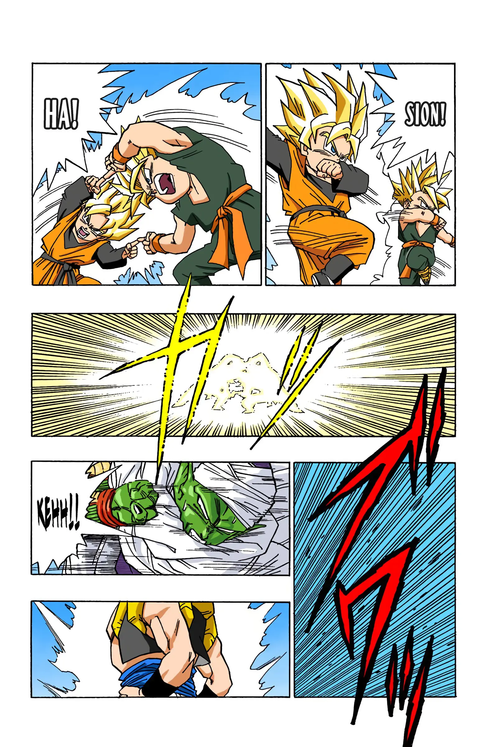 DBZ Majin Buu Saga Colored Manga, chapter 482, page 6