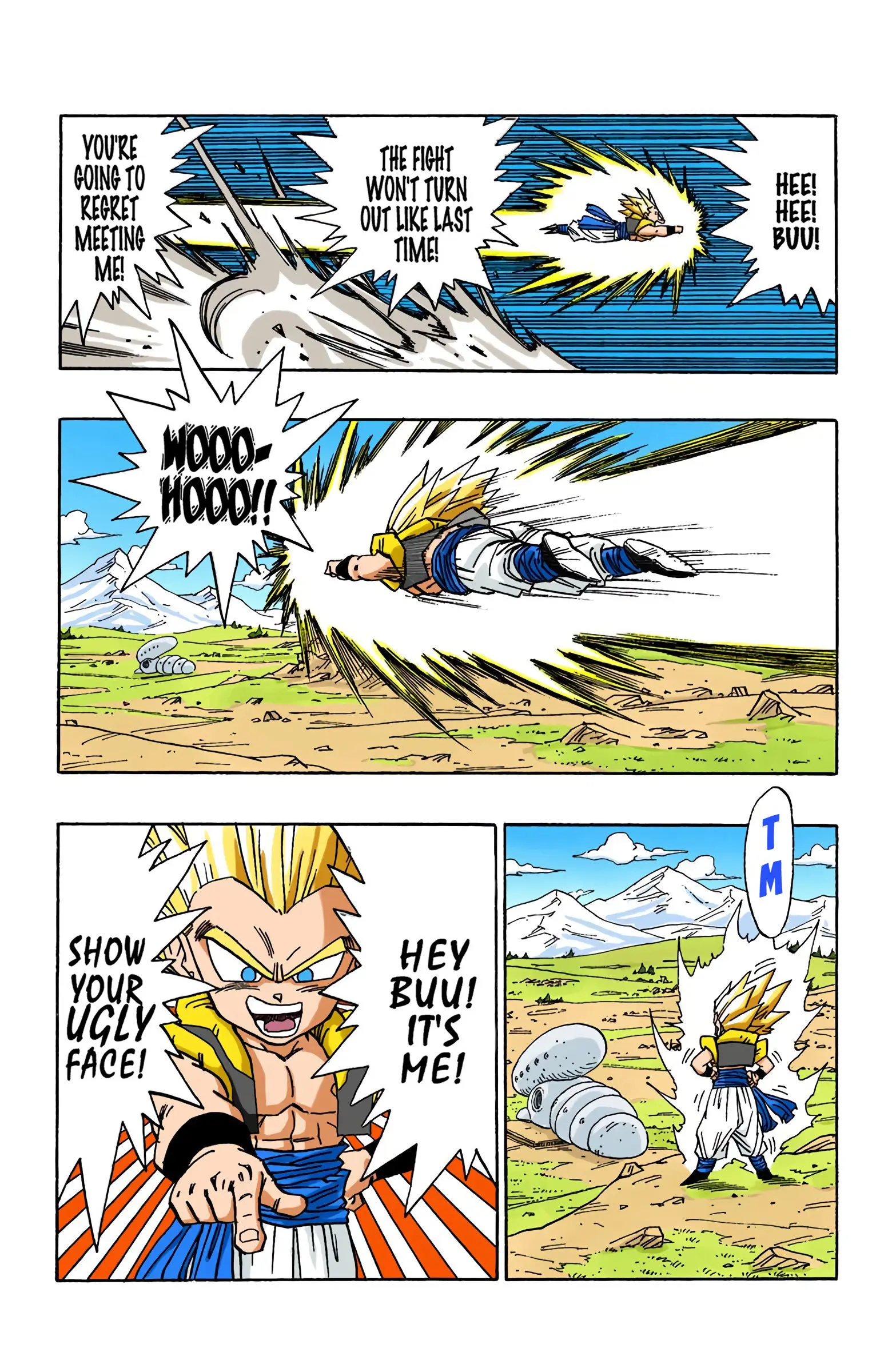 DBZ Majin Buu Saga Colored Manga, chapter 482, page 11