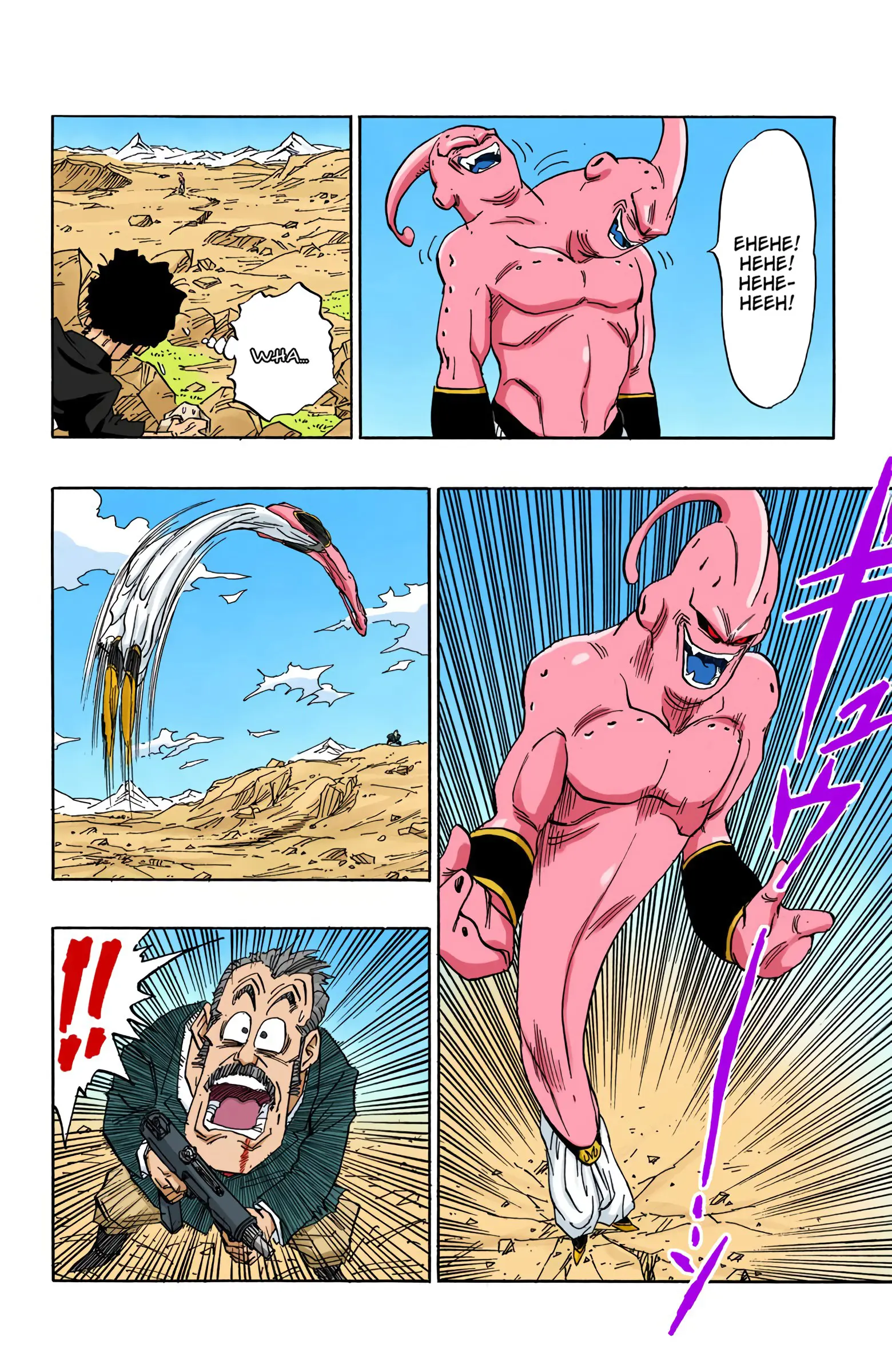 DBZ Majin Buu Saga Colored Manga, chapter 486, page 7