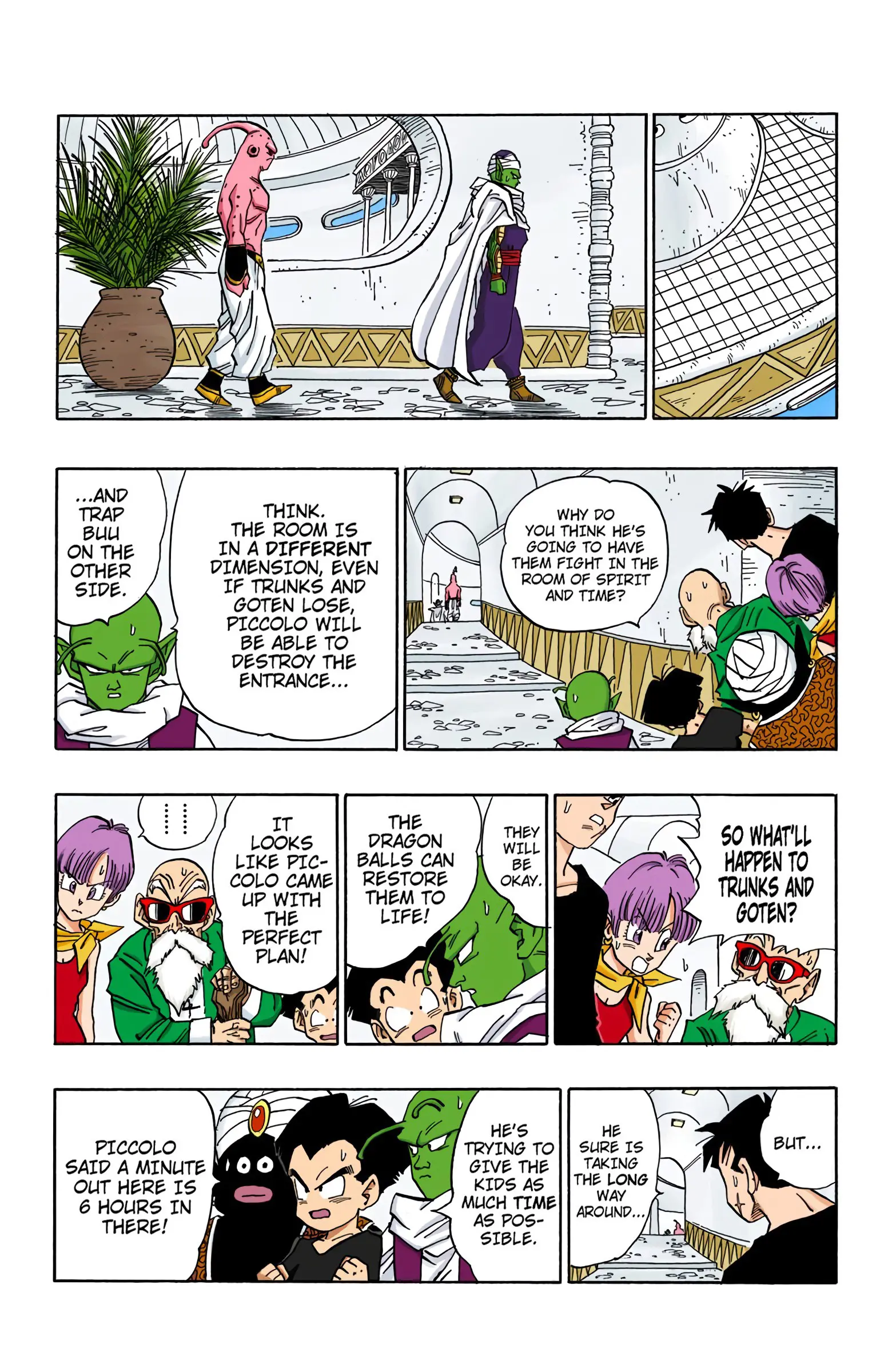 DBZ Majin Buu Saga Colored Manga, chapter 489, page 2