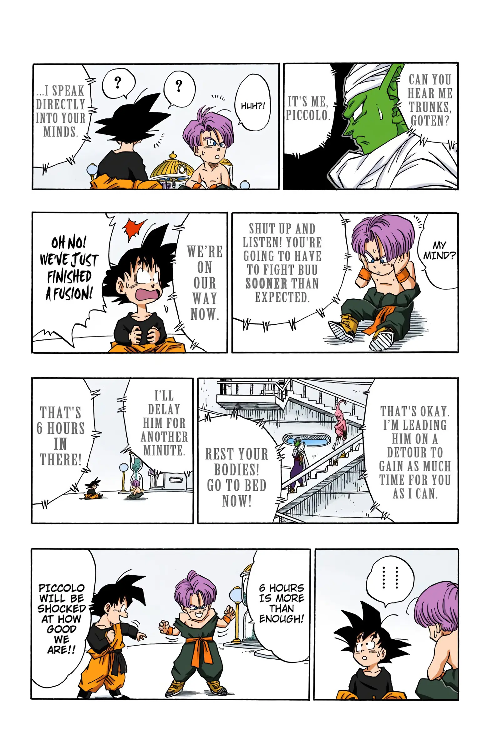 DBZ Majin Buu Saga Colored Manga, chapter 489, page 5