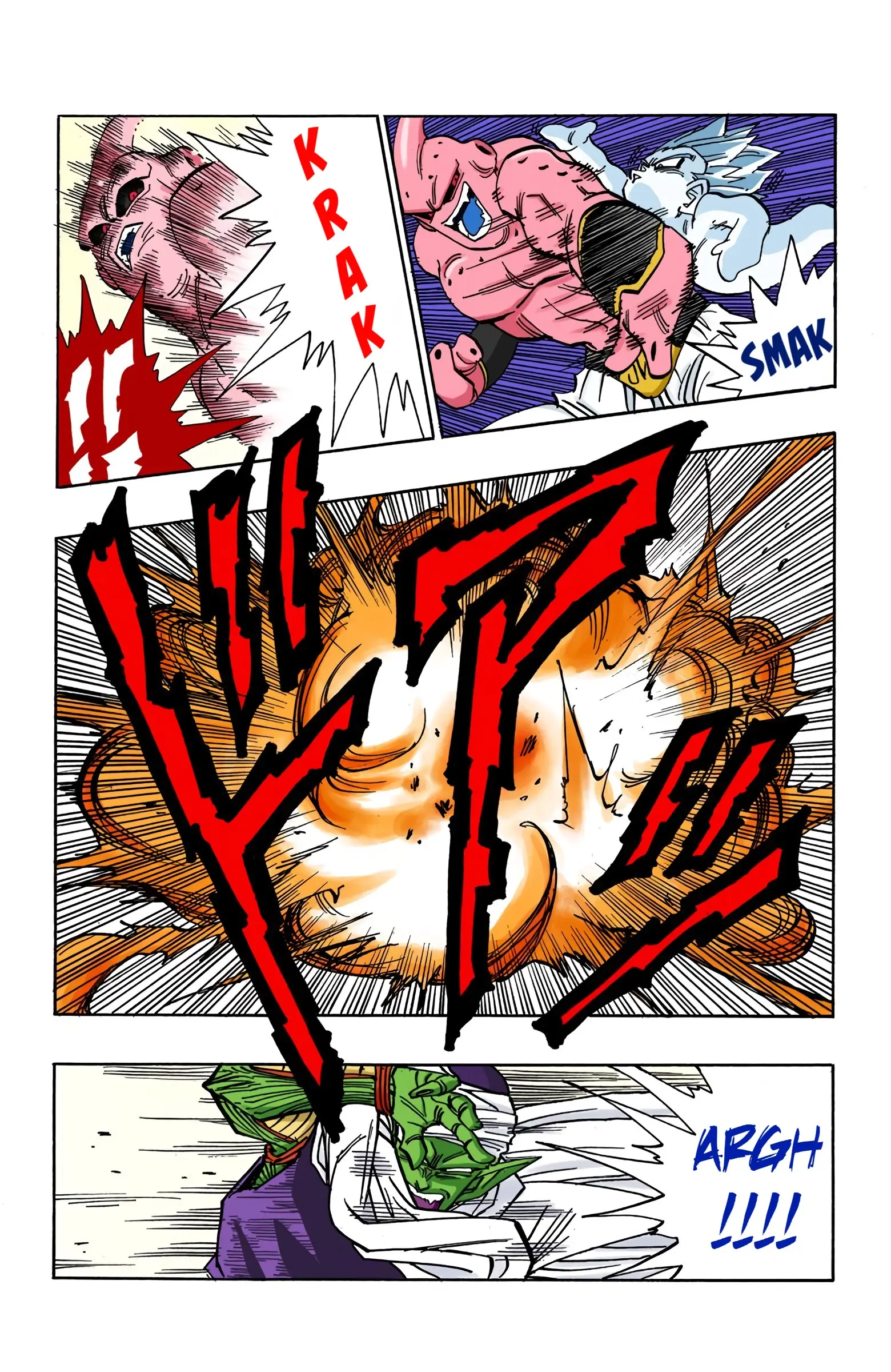 DBZ Majin Buu Saga Colored Manga, chapter 491, page 3