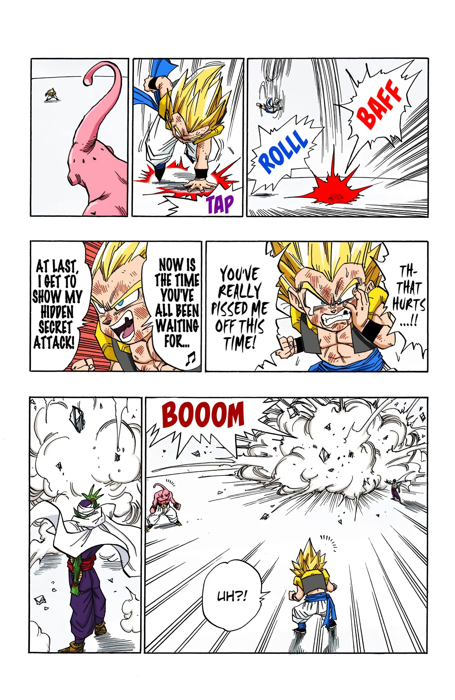 DBZ Majin Buu Saga Colored Manga, chapter 492, page 9