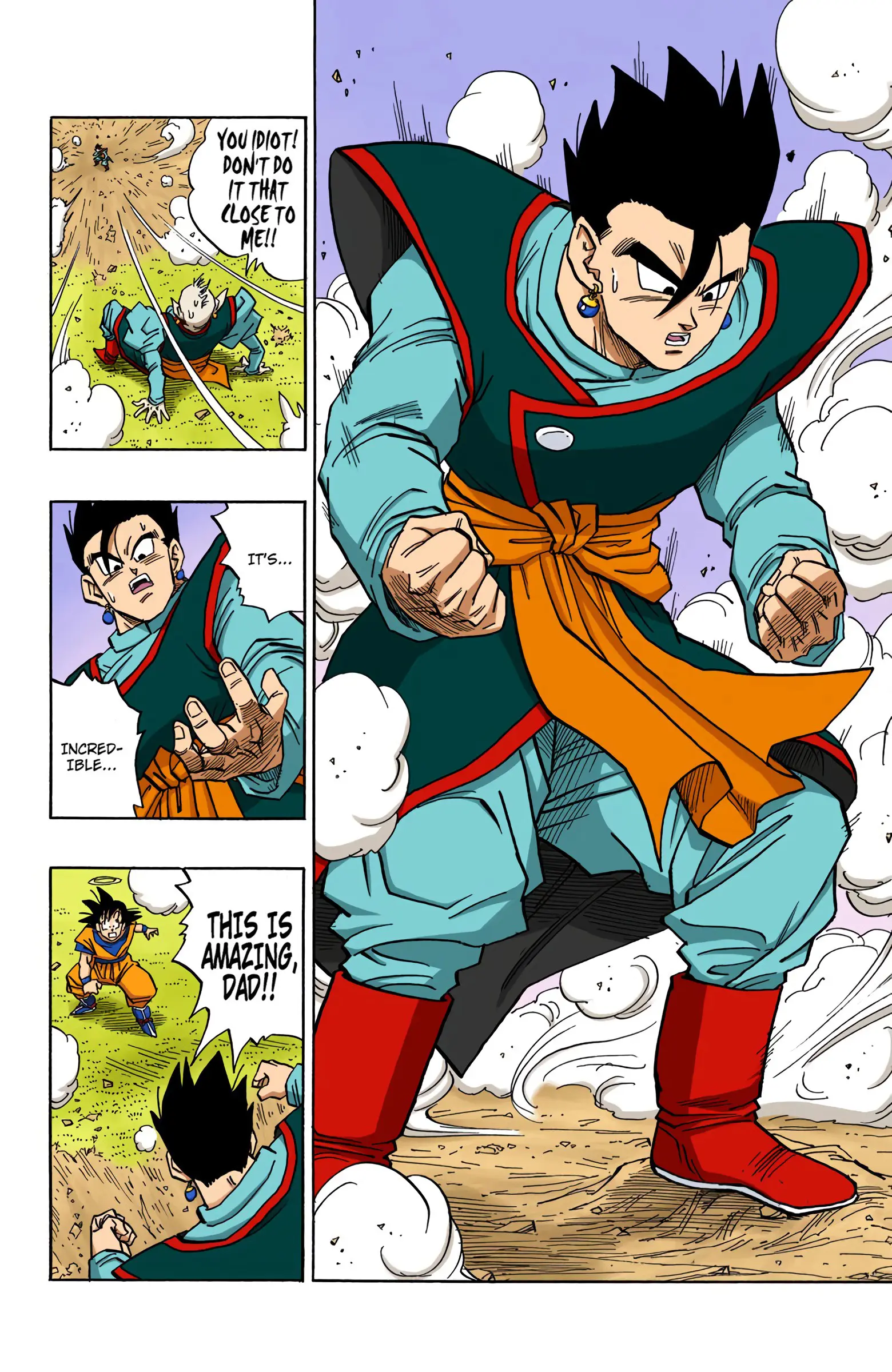 DBZ Majin Buu Saga Colored Manga, chapter 496, page 6