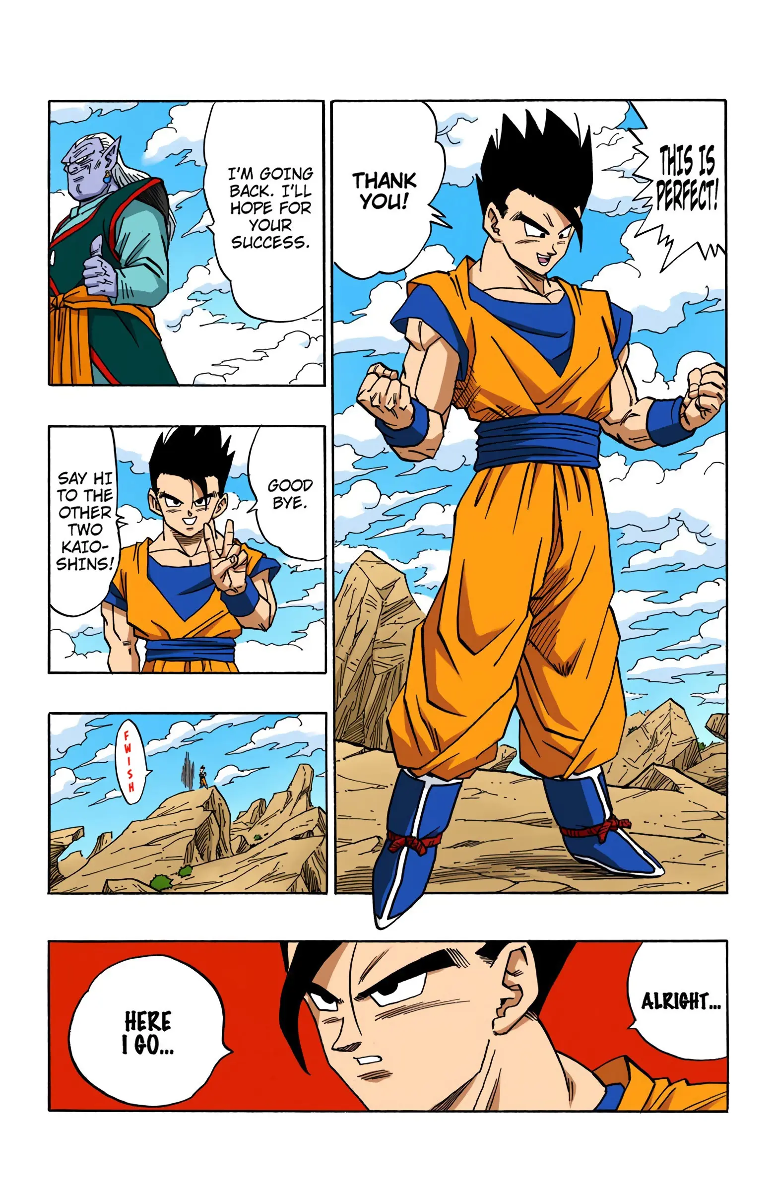 DBZ Majin Buu Saga Colored Manga, chapter 496, page 10