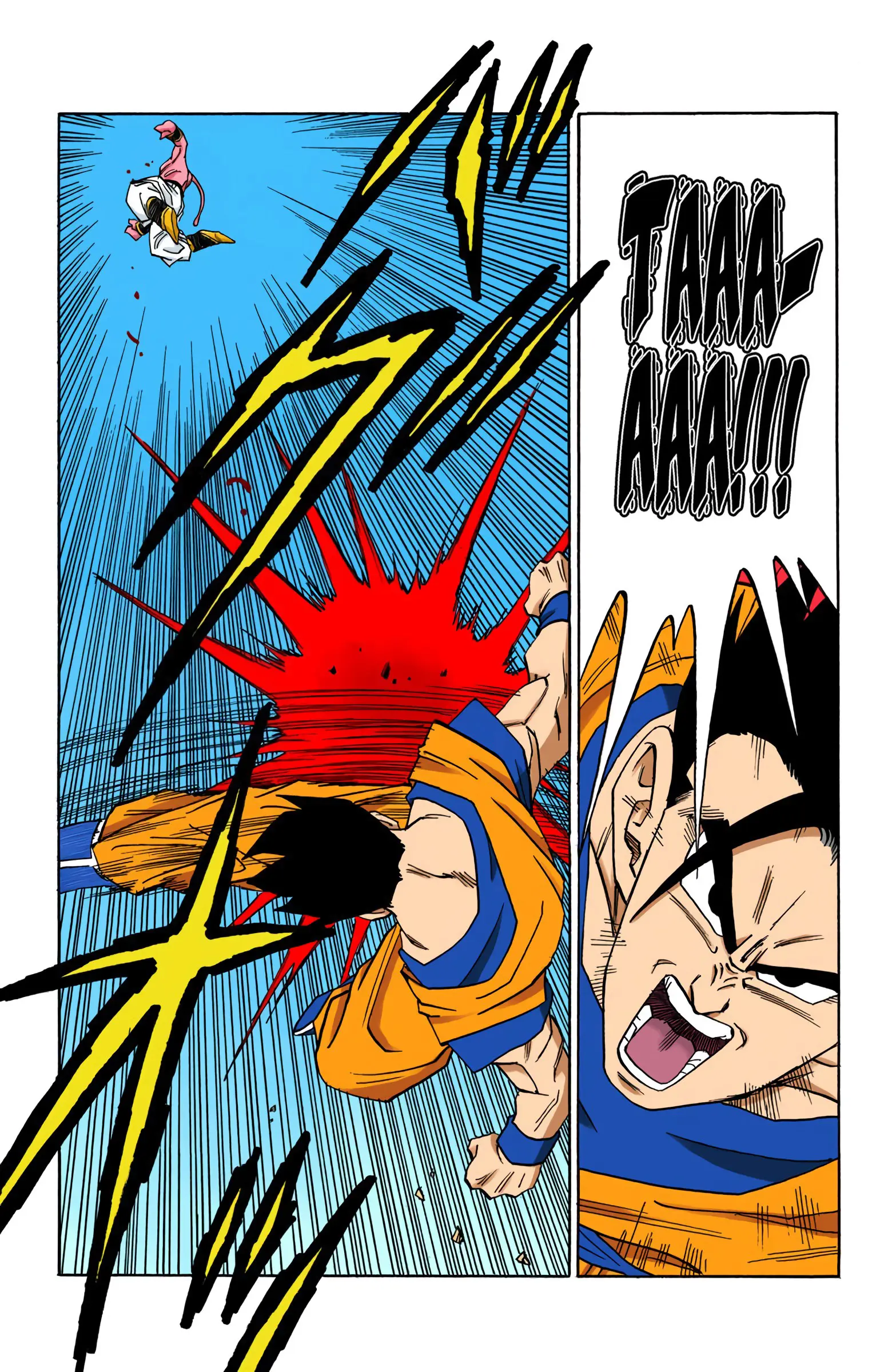 DBZ Majin Buu Saga Colored Manga, chapter 497, page 11