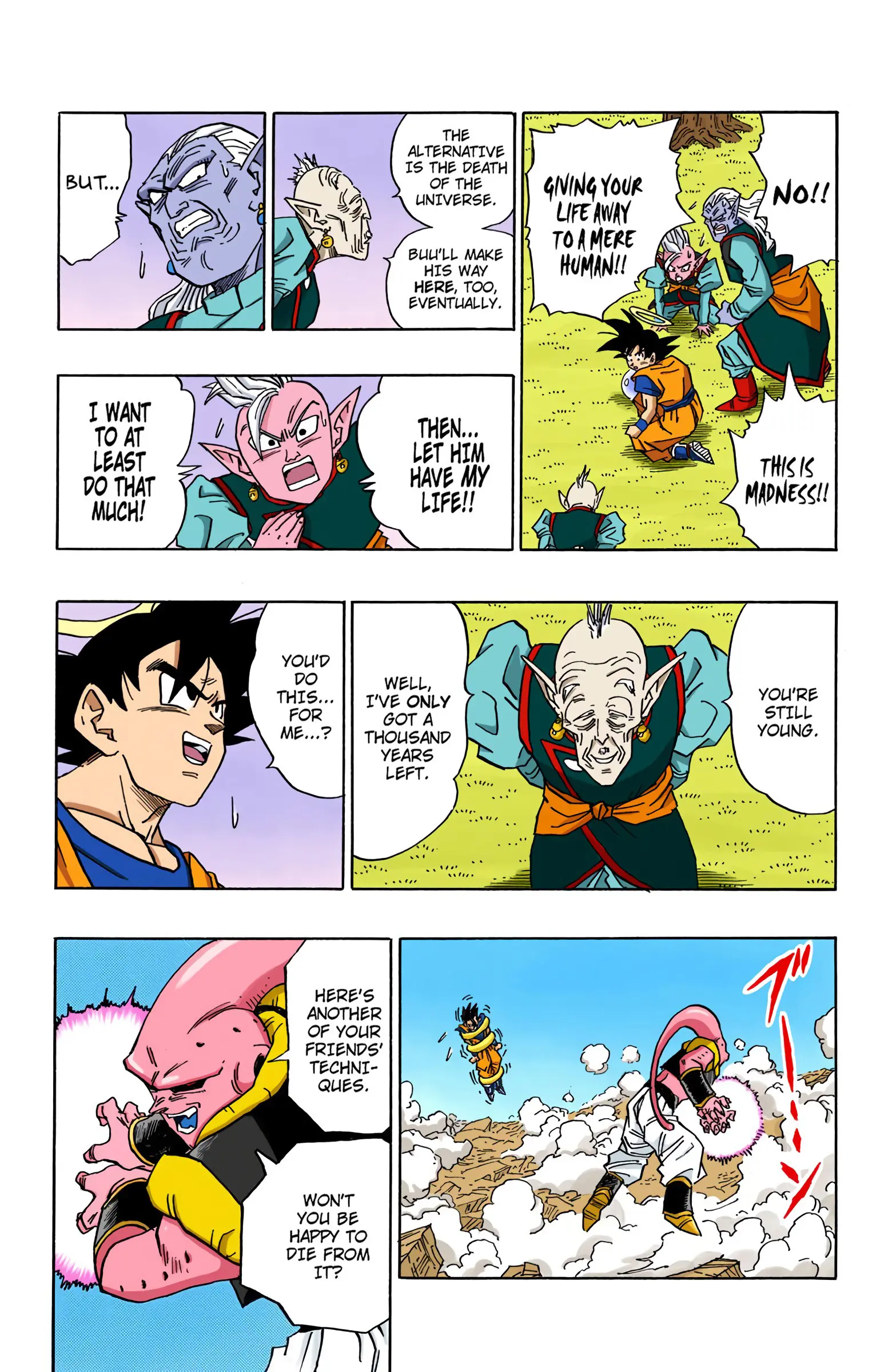 DBZ Majin Buu Saga Colored Manga, chapter 500, page 10