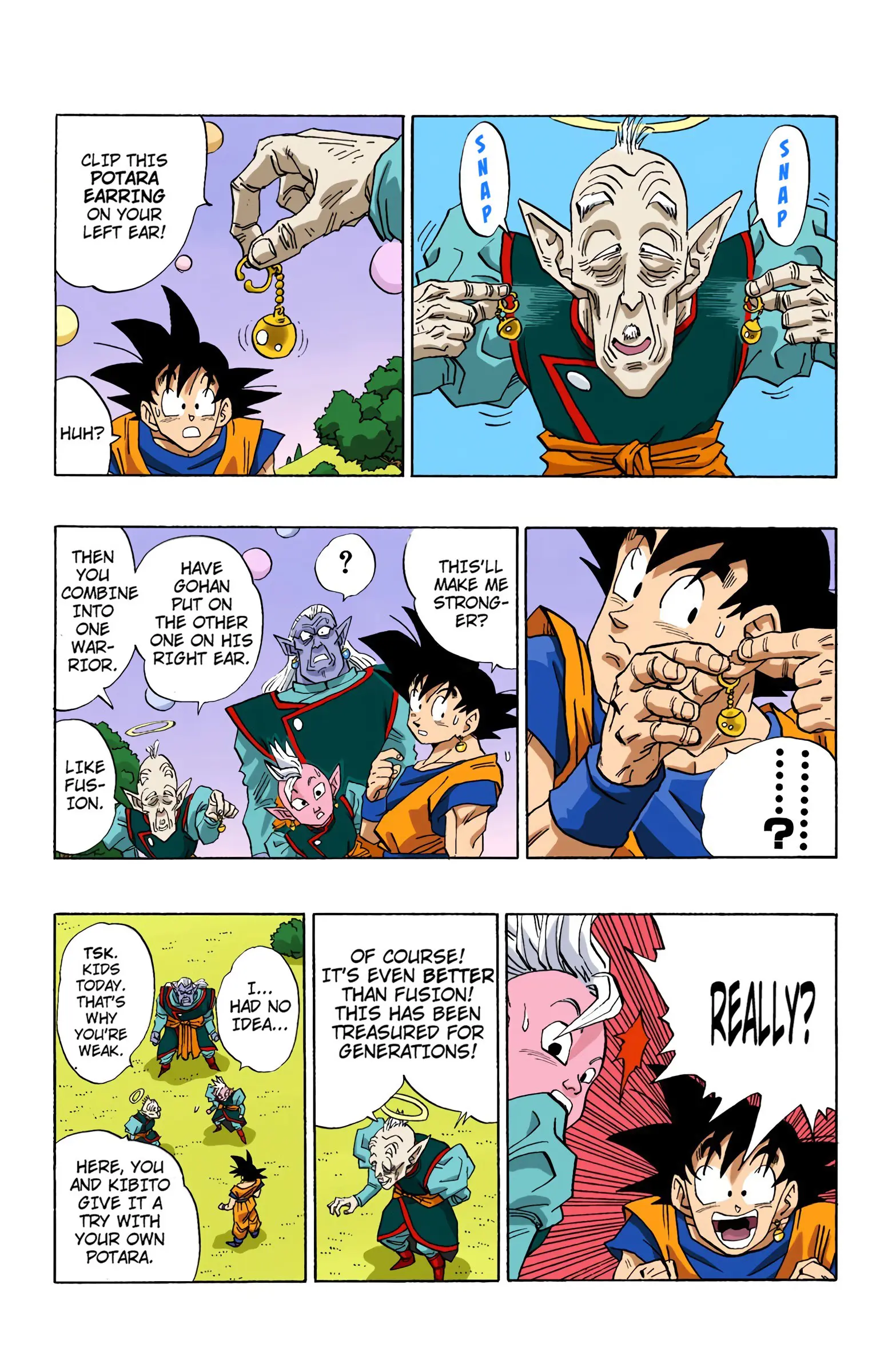 DBZ Majin Buu Saga Colored Manga, chapter 501, page 7
