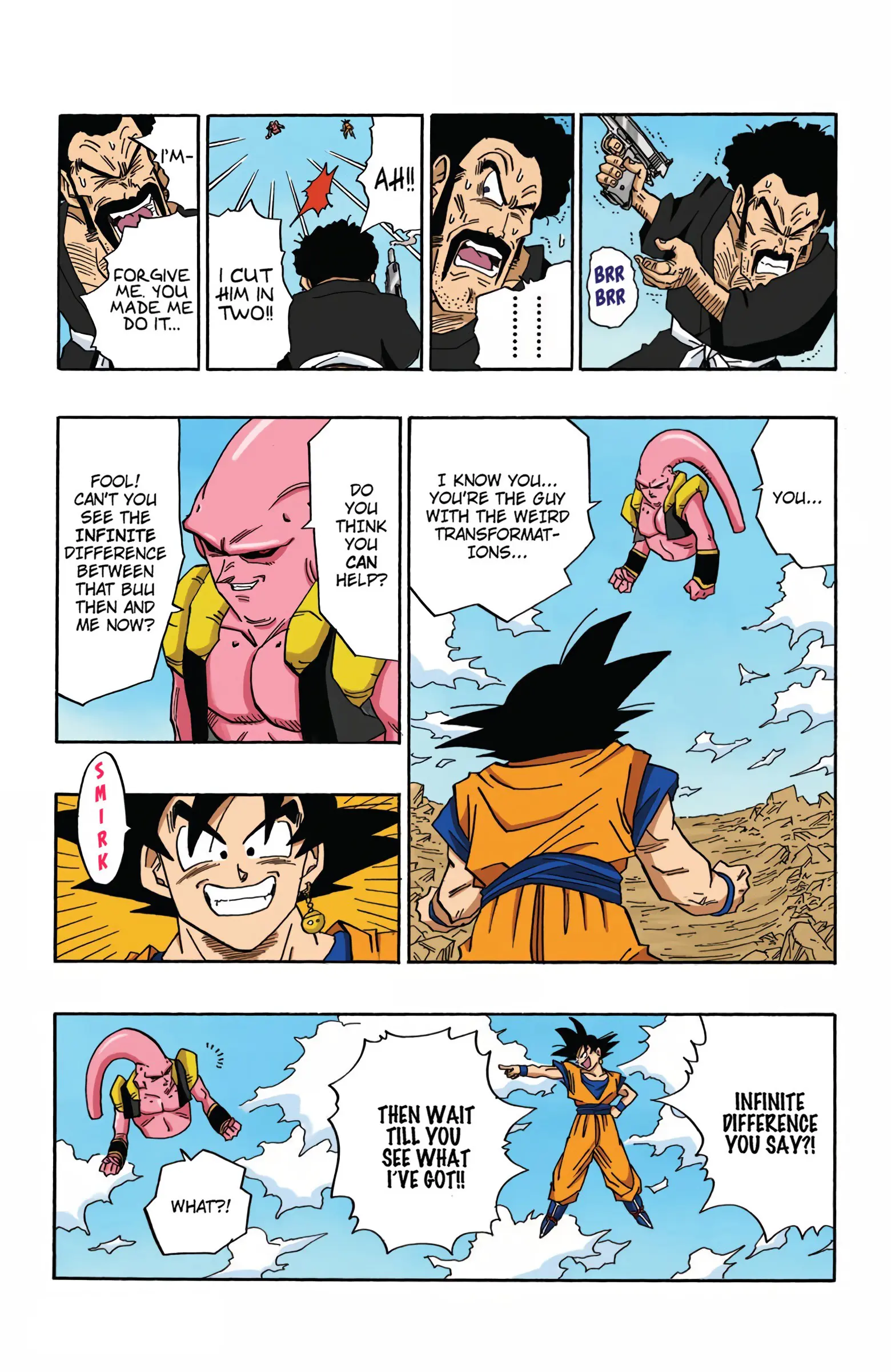 DBZ Majin Buu Saga Colored Manga, chapter 502, page 5
