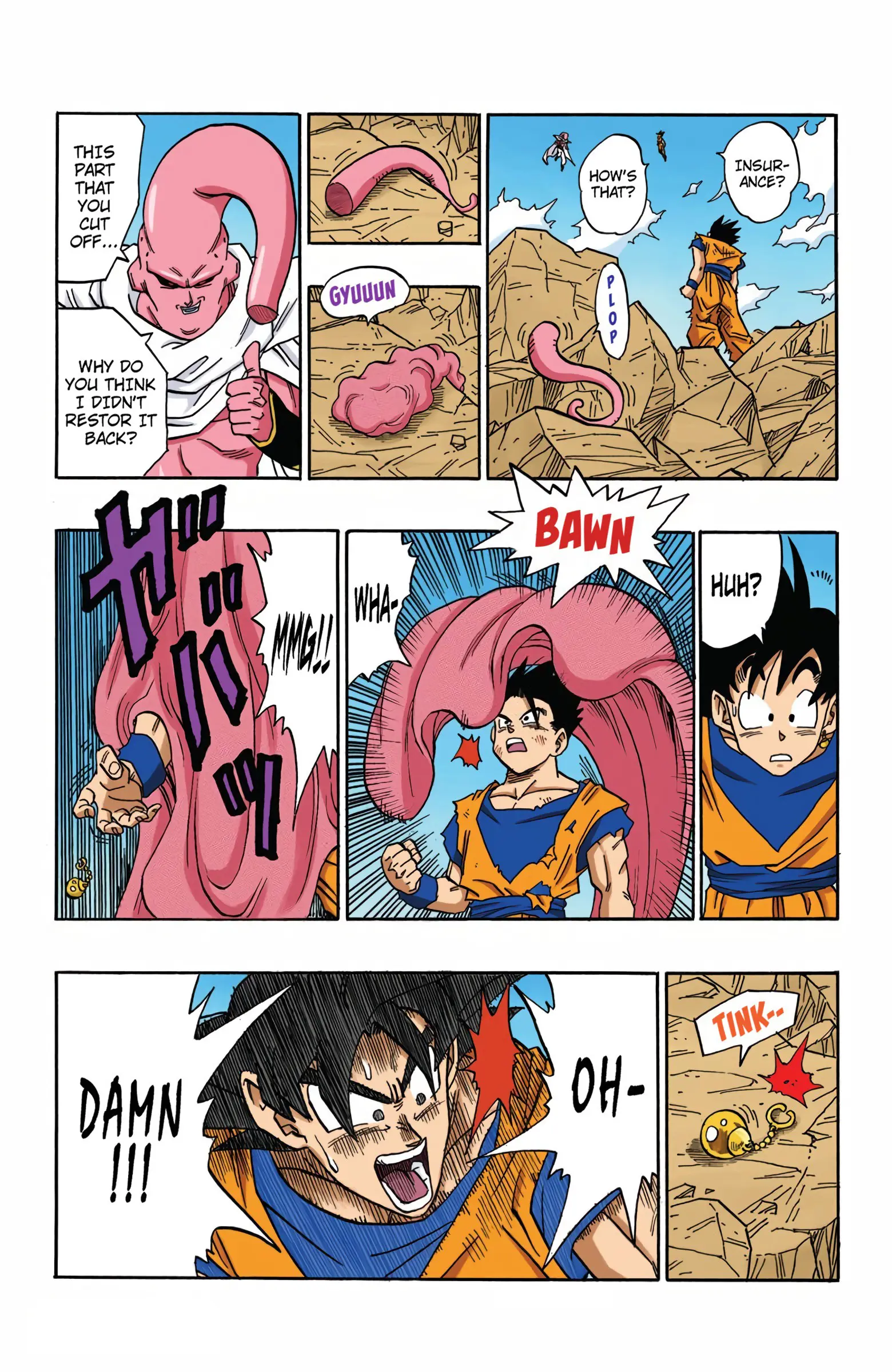 DBZ Majin Buu Saga Colored Manga, chapter 502, page 11