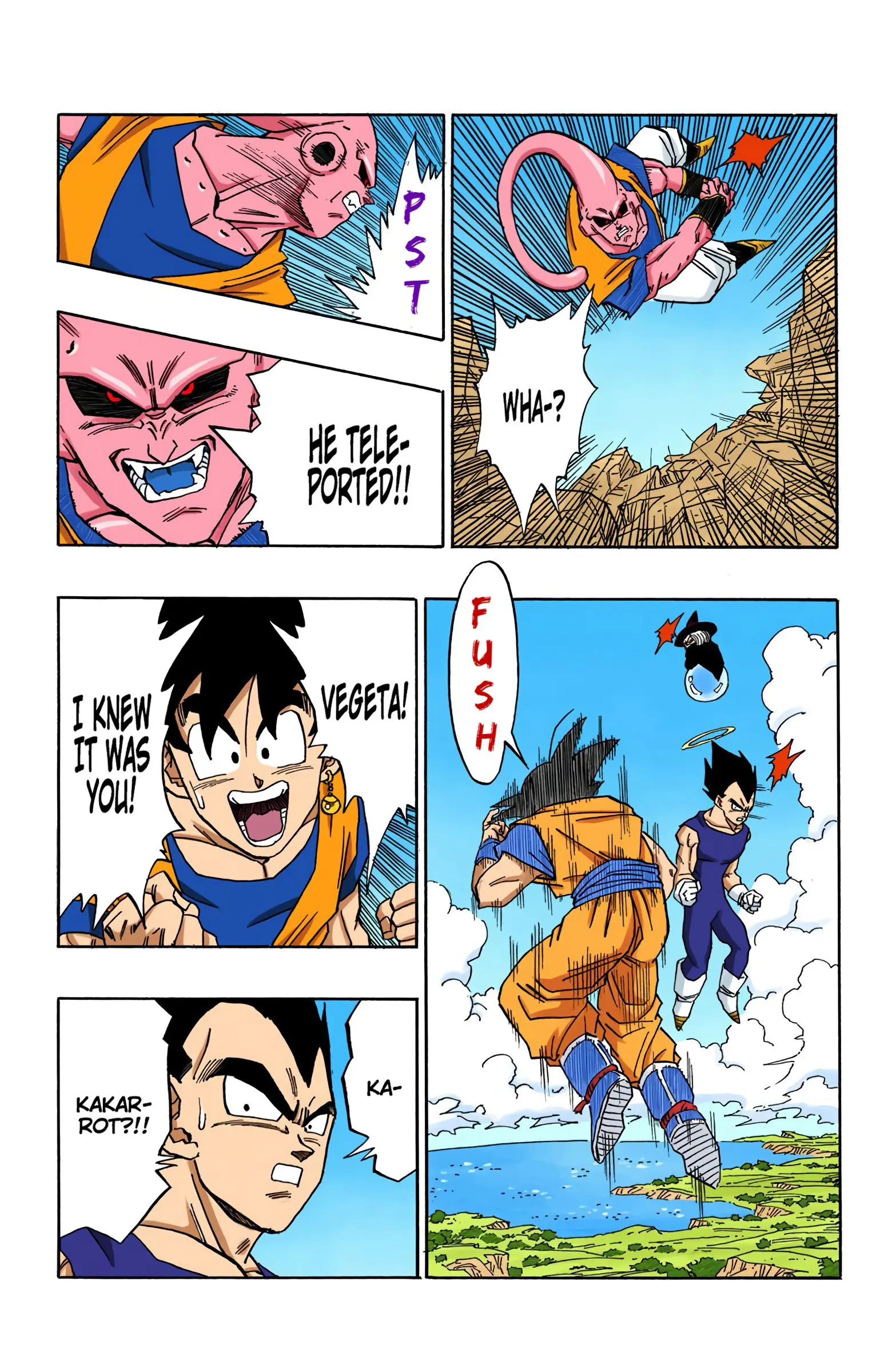 DBZ Majin Buu Saga Colored Manga, chapter 503, page 7