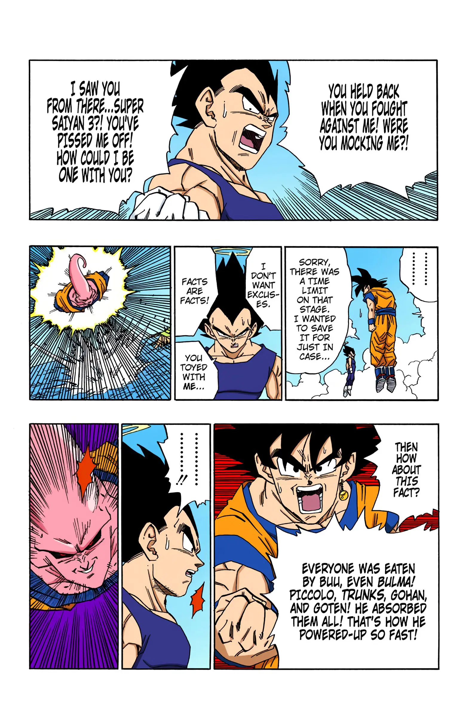 DBZ Majin Buu Saga Colored Manga, chapter 503, page 11