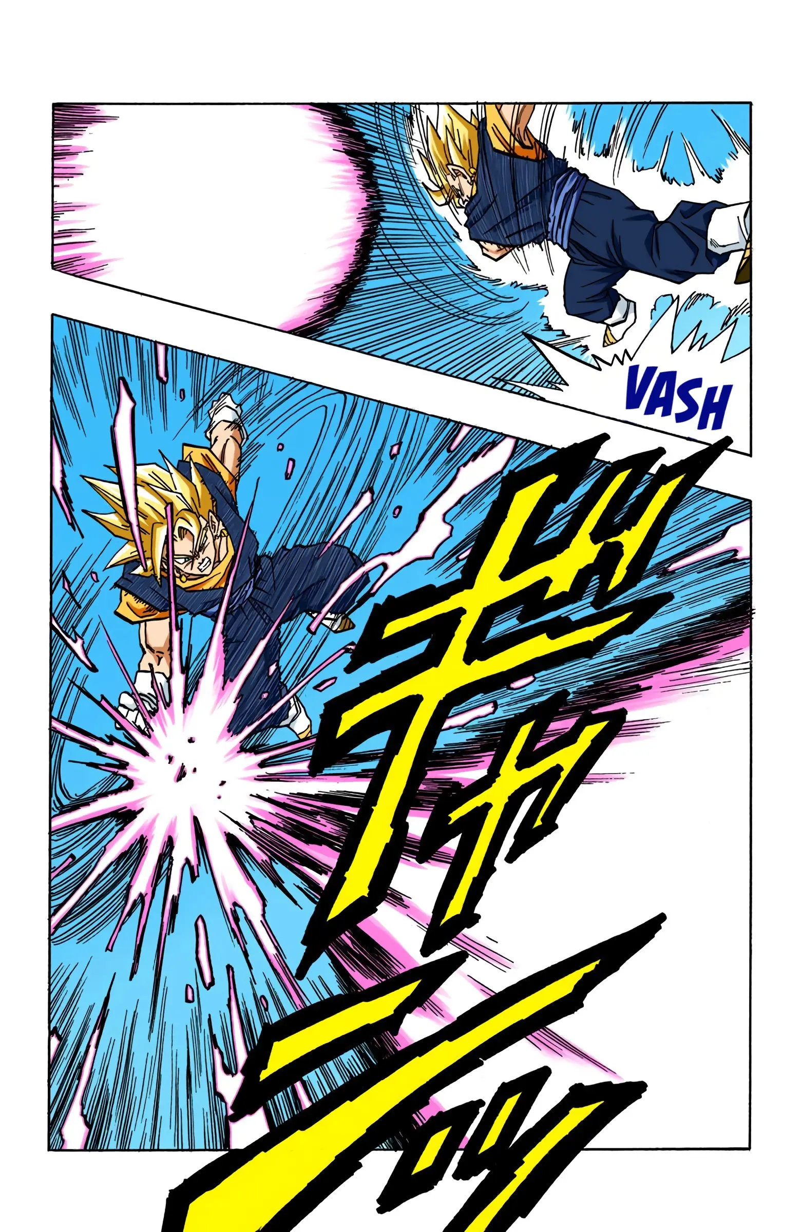 DBZ Majin Buu Saga Colored Manga, chapter 504, page 4