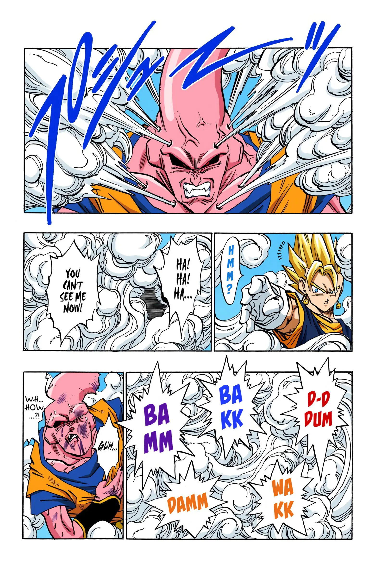 DBZ Majin Buu Saga Colored Manga, chapter 504, page 12