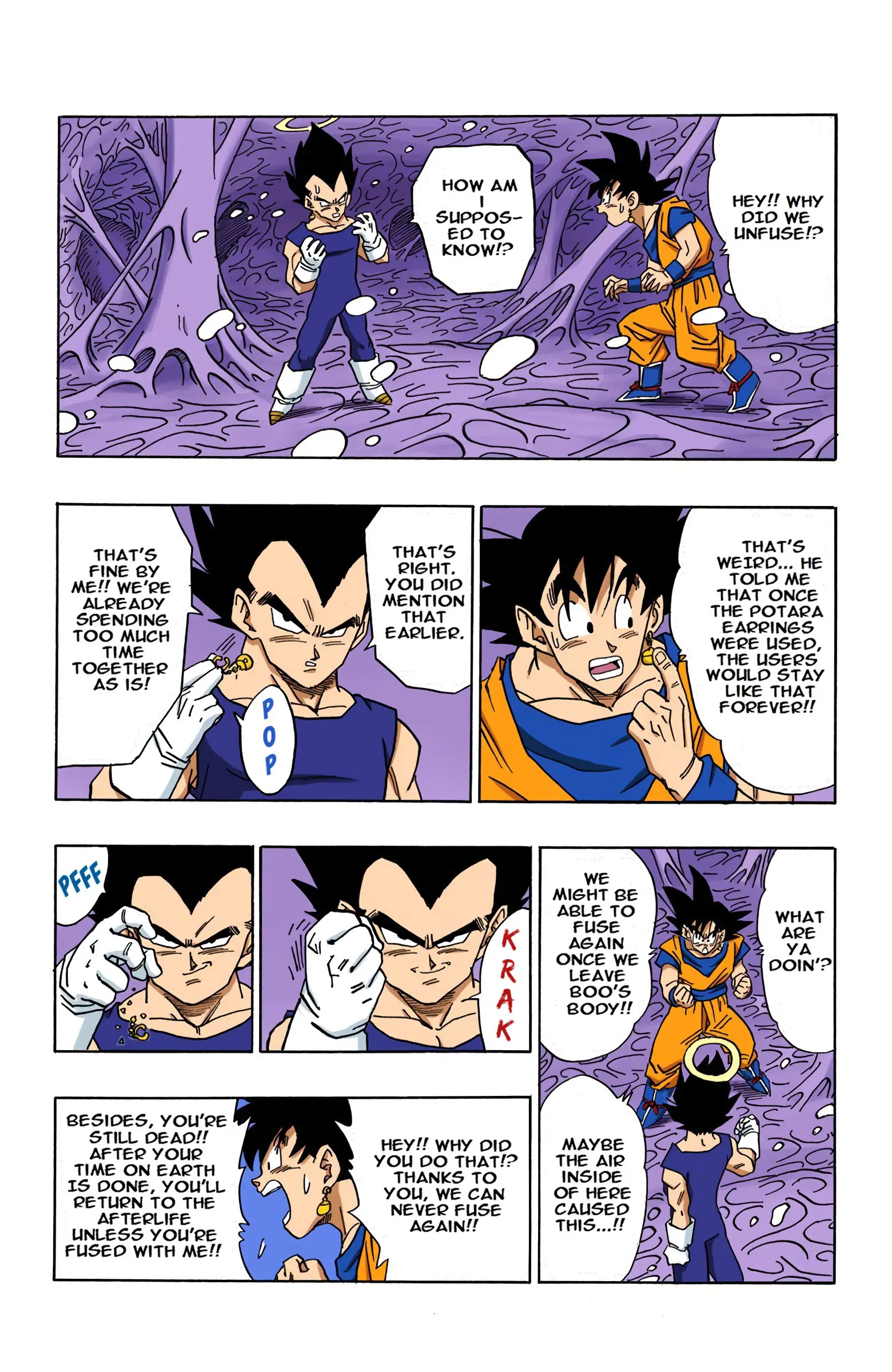 DBZ Majin Buu Saga Colored Manga, chapter 506, page 7