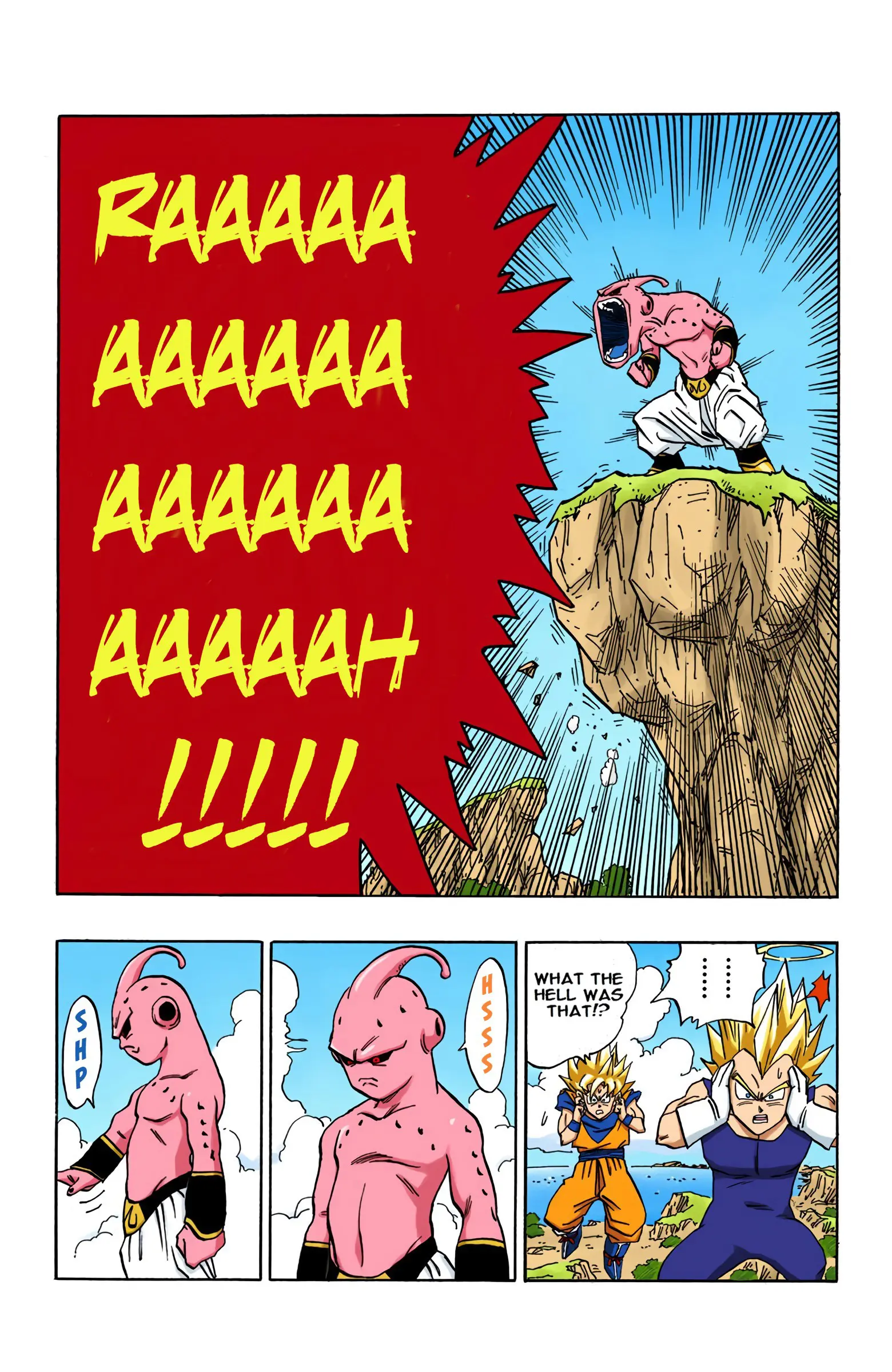 DBZ Majin Buu Saga Colored Manga, chapter 508, page 5