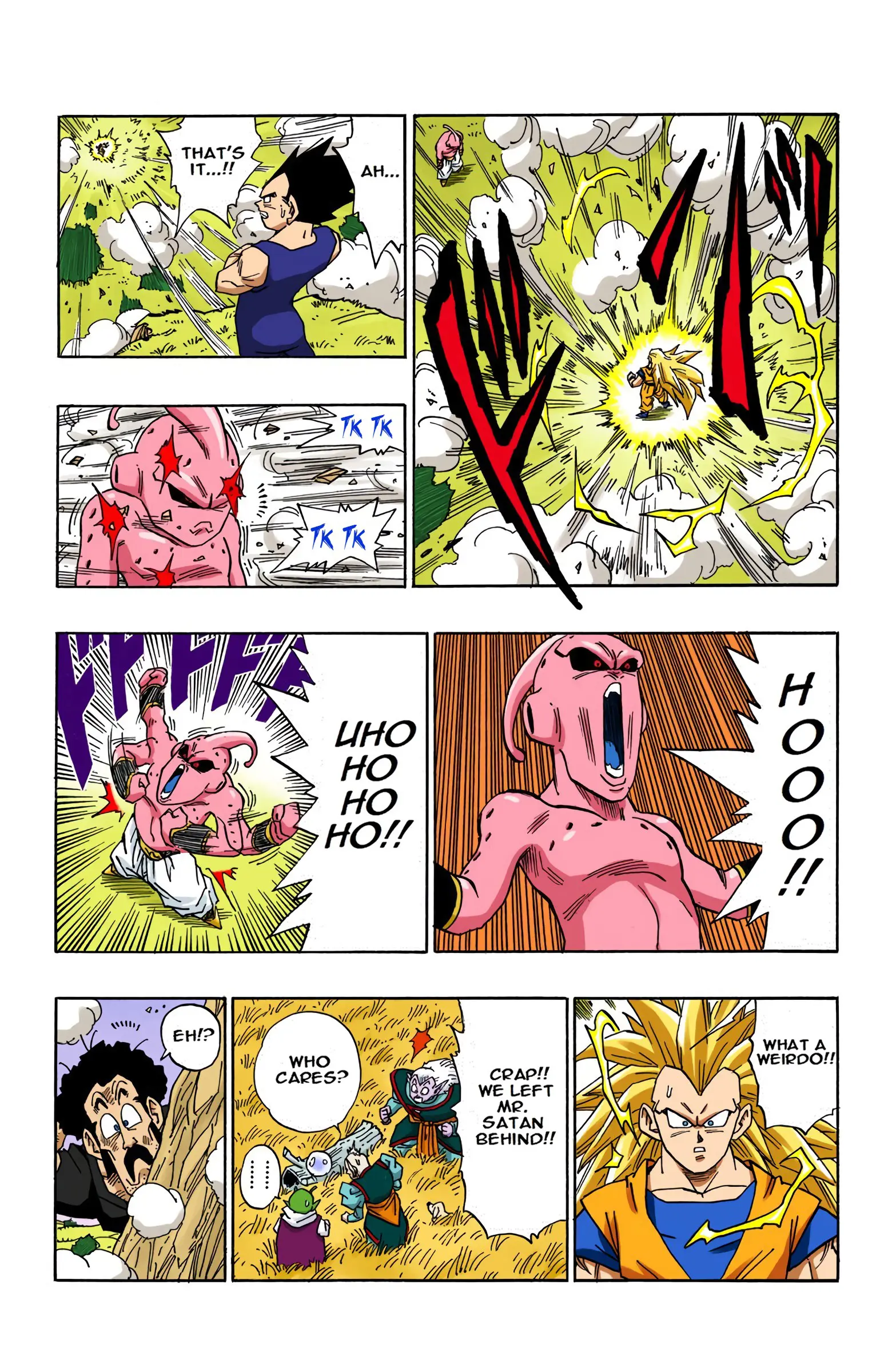 DBZ Majin Buu Saga Colored Manga, chapter 509, page 13