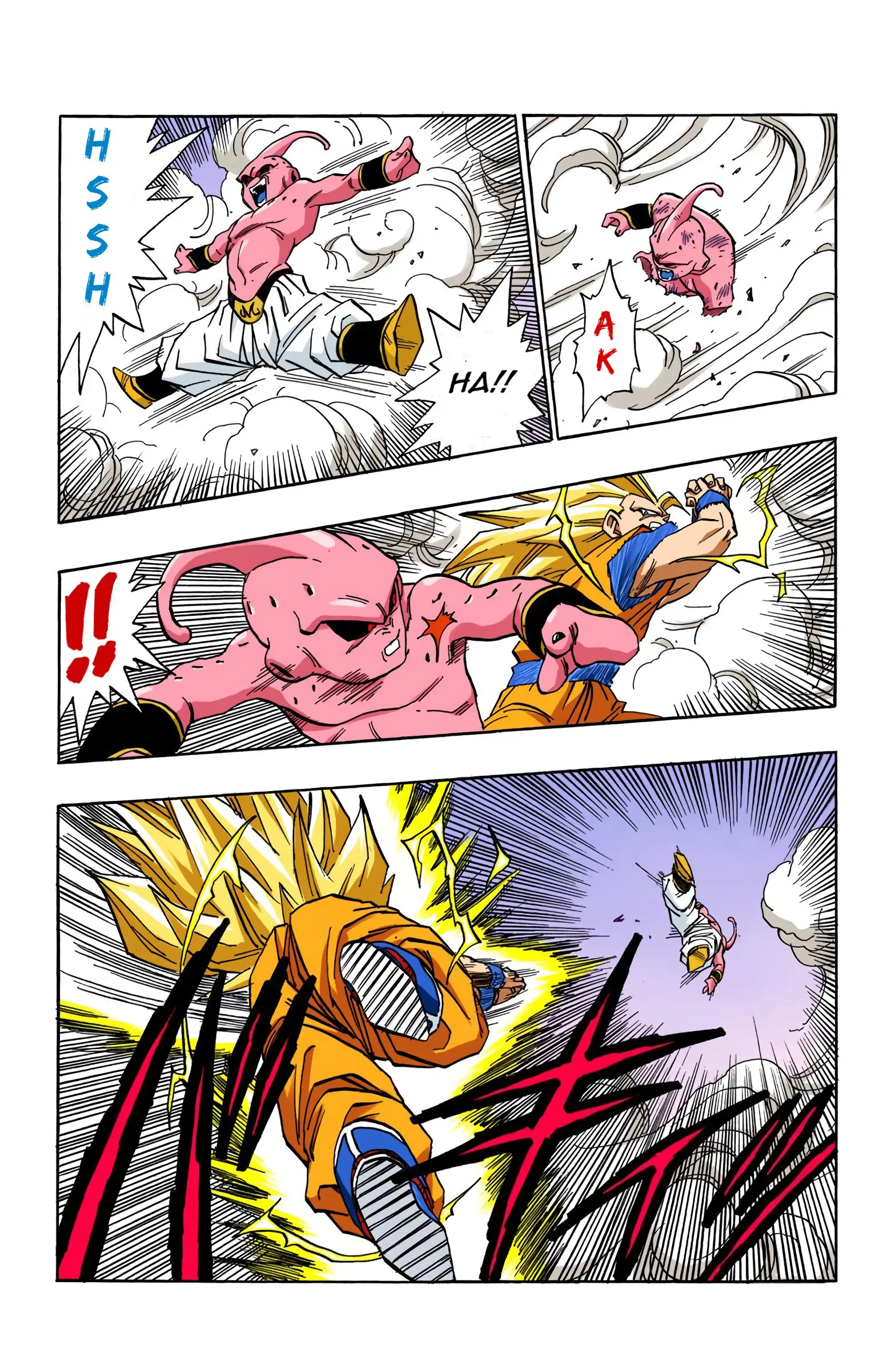 DBZ Majin Buu Saga Colored Manga, chapter 510, page 3