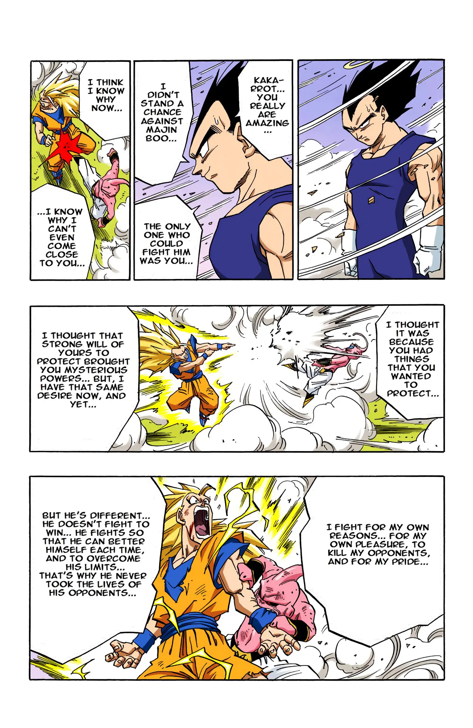 DBZ Majin Buu Saga Colored Manga, chapter 510, page 8